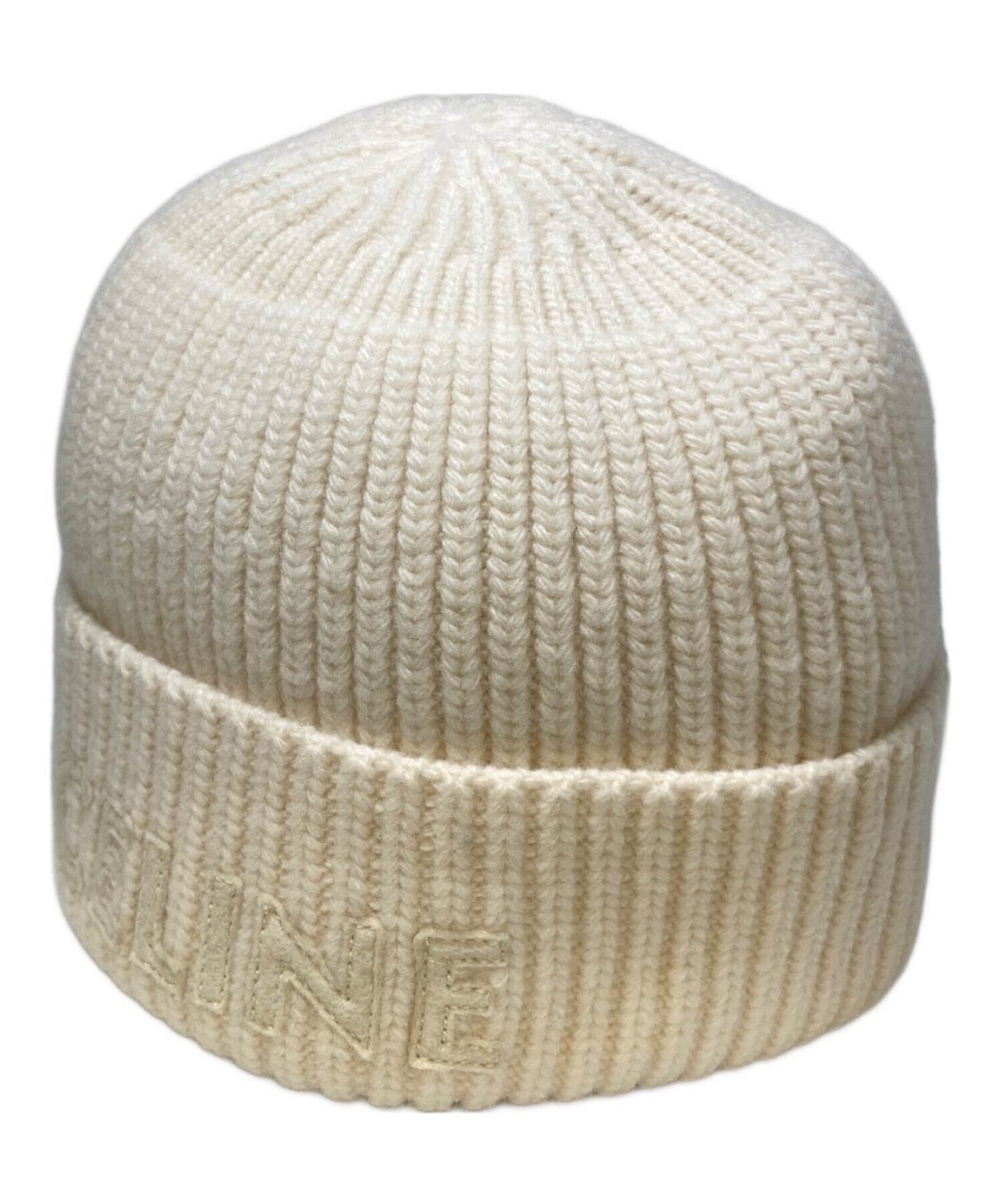 [Pre-owned] CELINE Logo Embroidery Knit Cap 2A61W535Q