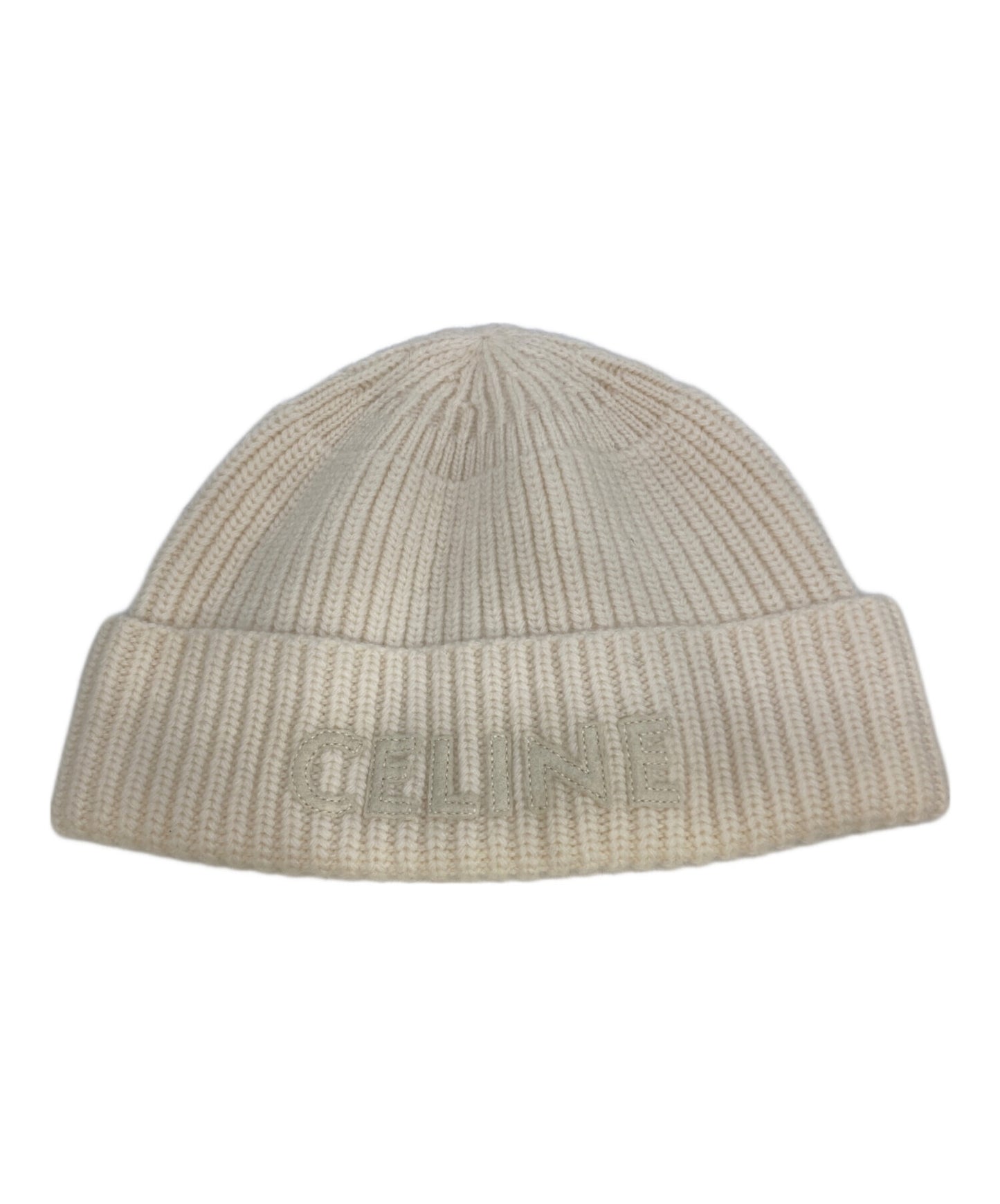 [Pre-owned] CELINE Logo Embroidery Knit Cap 2A61W535Q