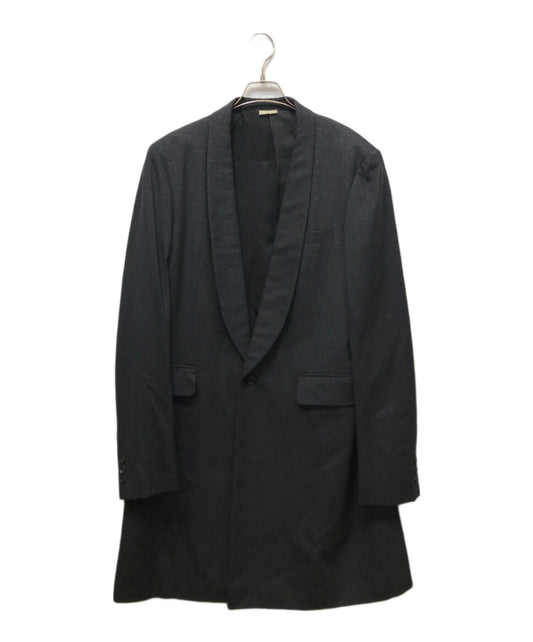[Pre-owned] COMME des GARCONS HOMME PLUS Shawl Collar Chesterfield Lamé Coat PR-J054
