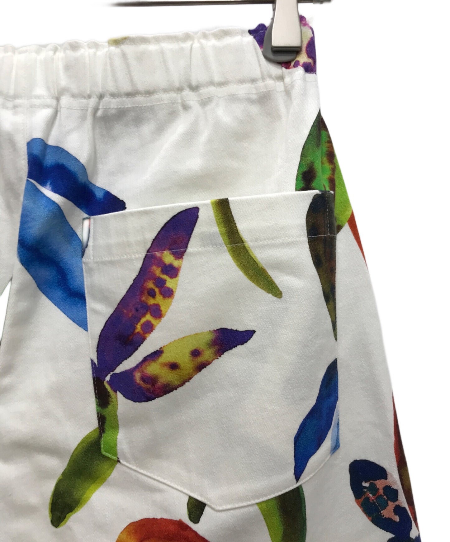 [Pre-owned] me ISSEY MIYAKE flower-patterned pants MI41FF652