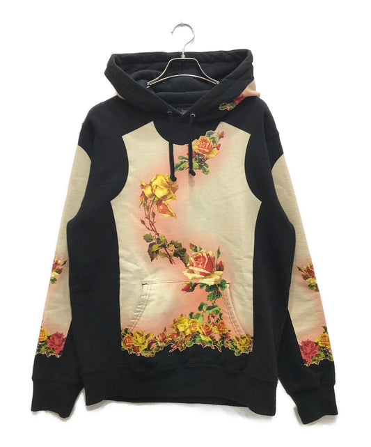 [Pre-owned] SUPREME Floral Print Hooded Sweatshirt