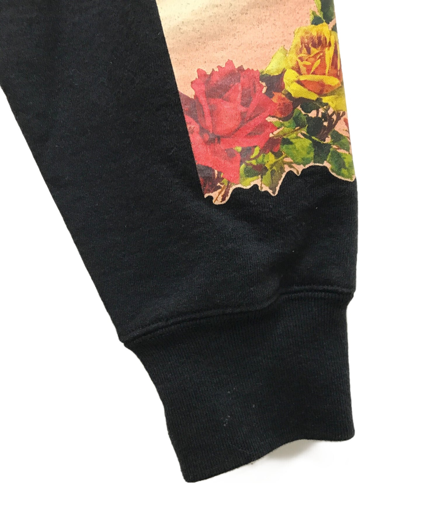 [Pre-owned] SUPREME Floral Print Hooded Sweatshirt