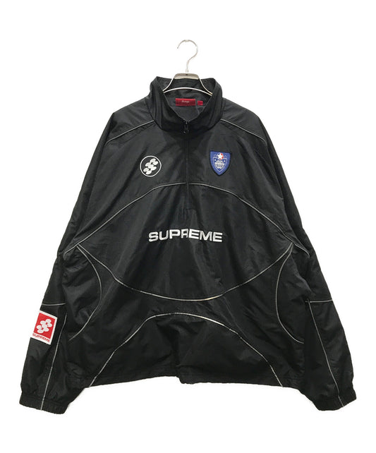 [Pre-owned] SUPREME reflective piping pullover