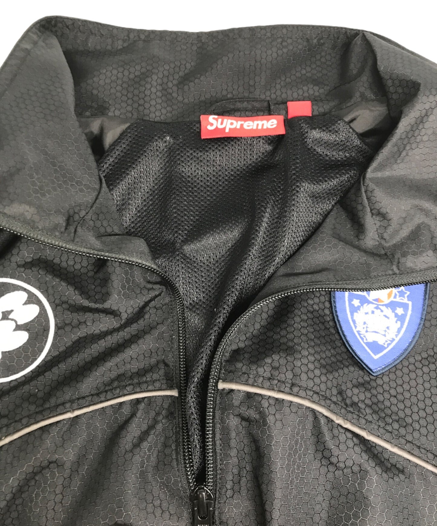 [Pre-owned] SUPREME reflective piping pullover