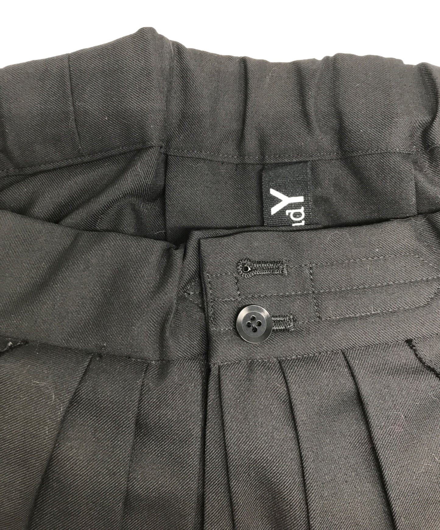 [Pre-owned] GROUND Y Hakama Pants TypeⅡ Gaberdine/Hakama Pants GA-P11-100