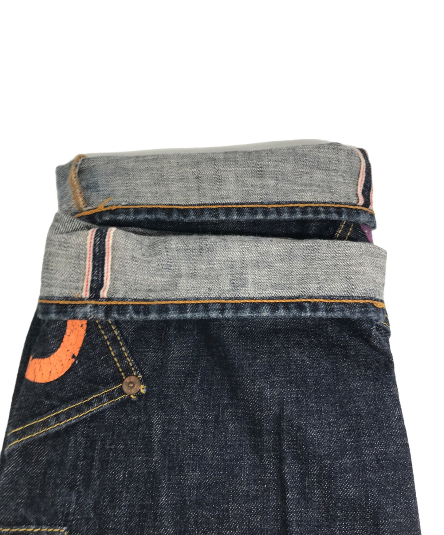 [Pre-owned] EVISU Men's Pocket Denim Denim Pants