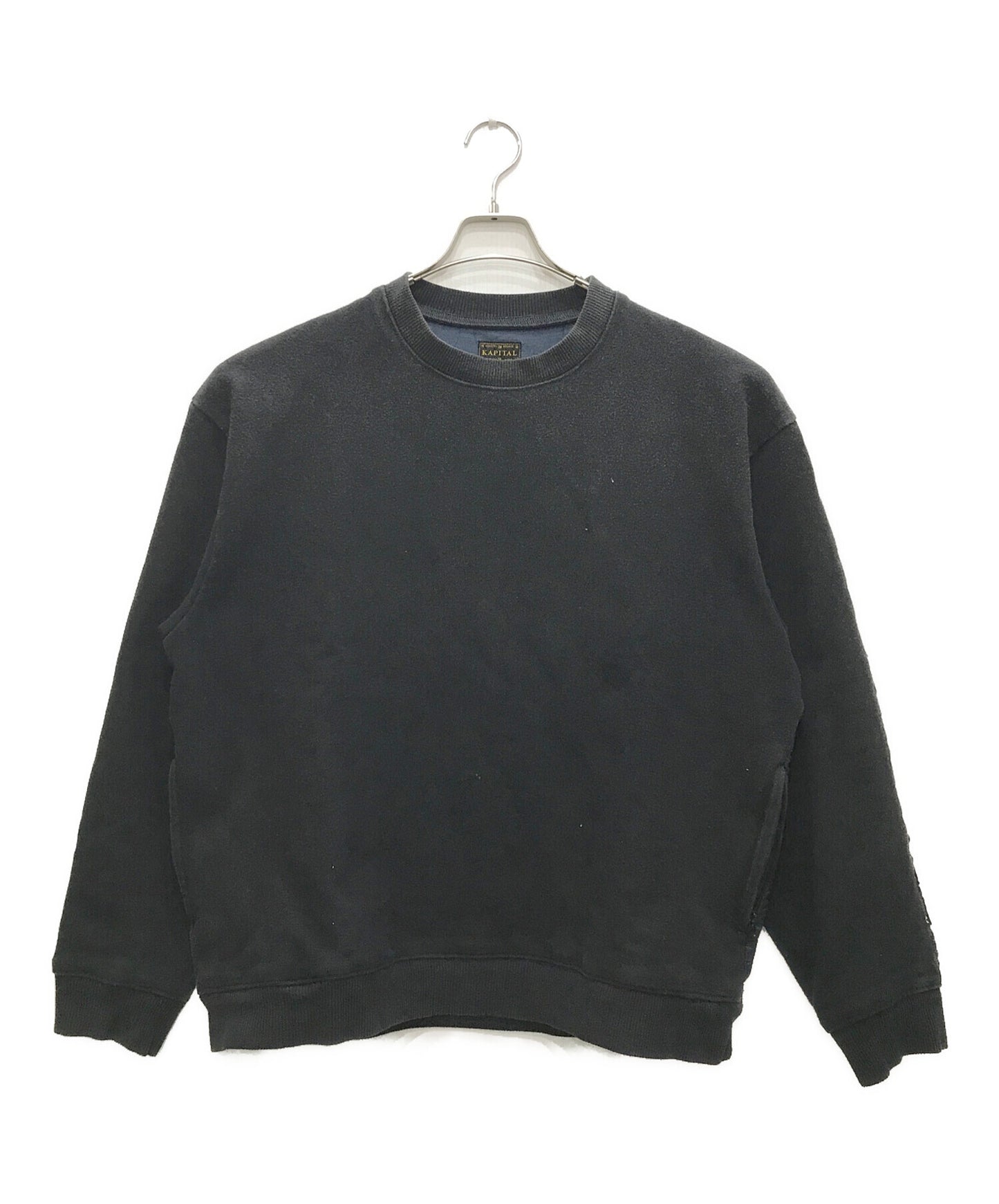[Pre-owned] KAPITAL Quilted Switched Sweatshirt EK-996