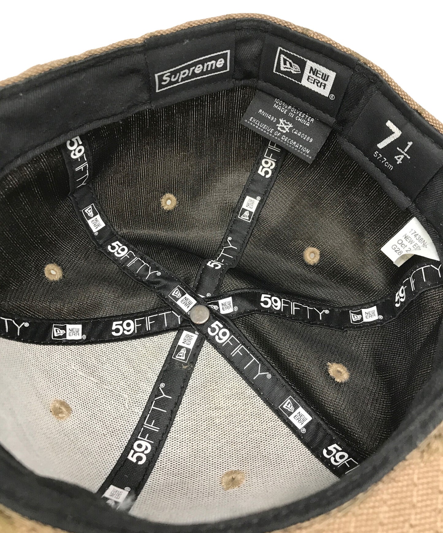 [Pre-owned] SUPREME Monogram Box Logo New Era