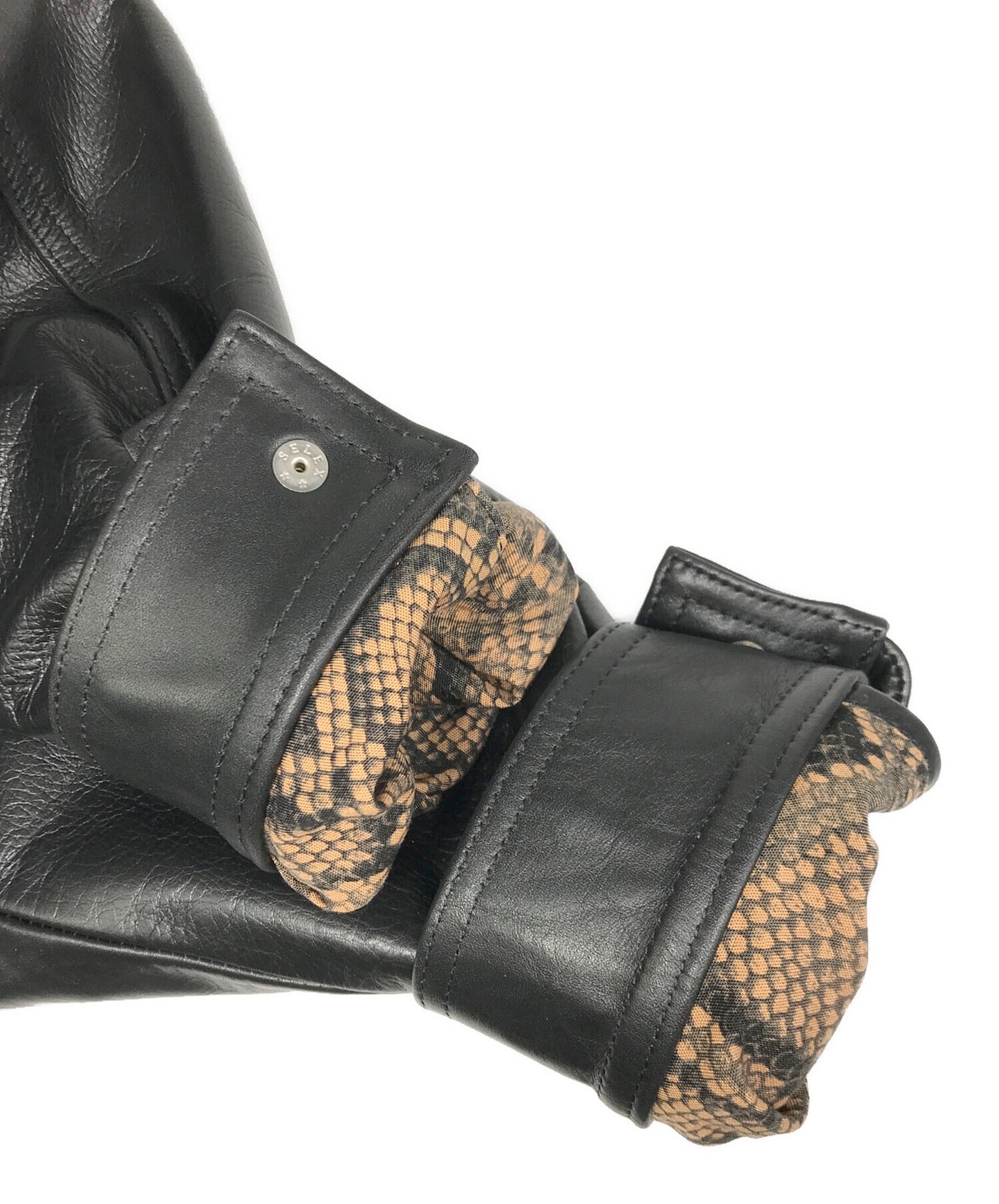 [Pre-owned] WACKO MARIA SINGLE RIDERS LEATHER JACKET