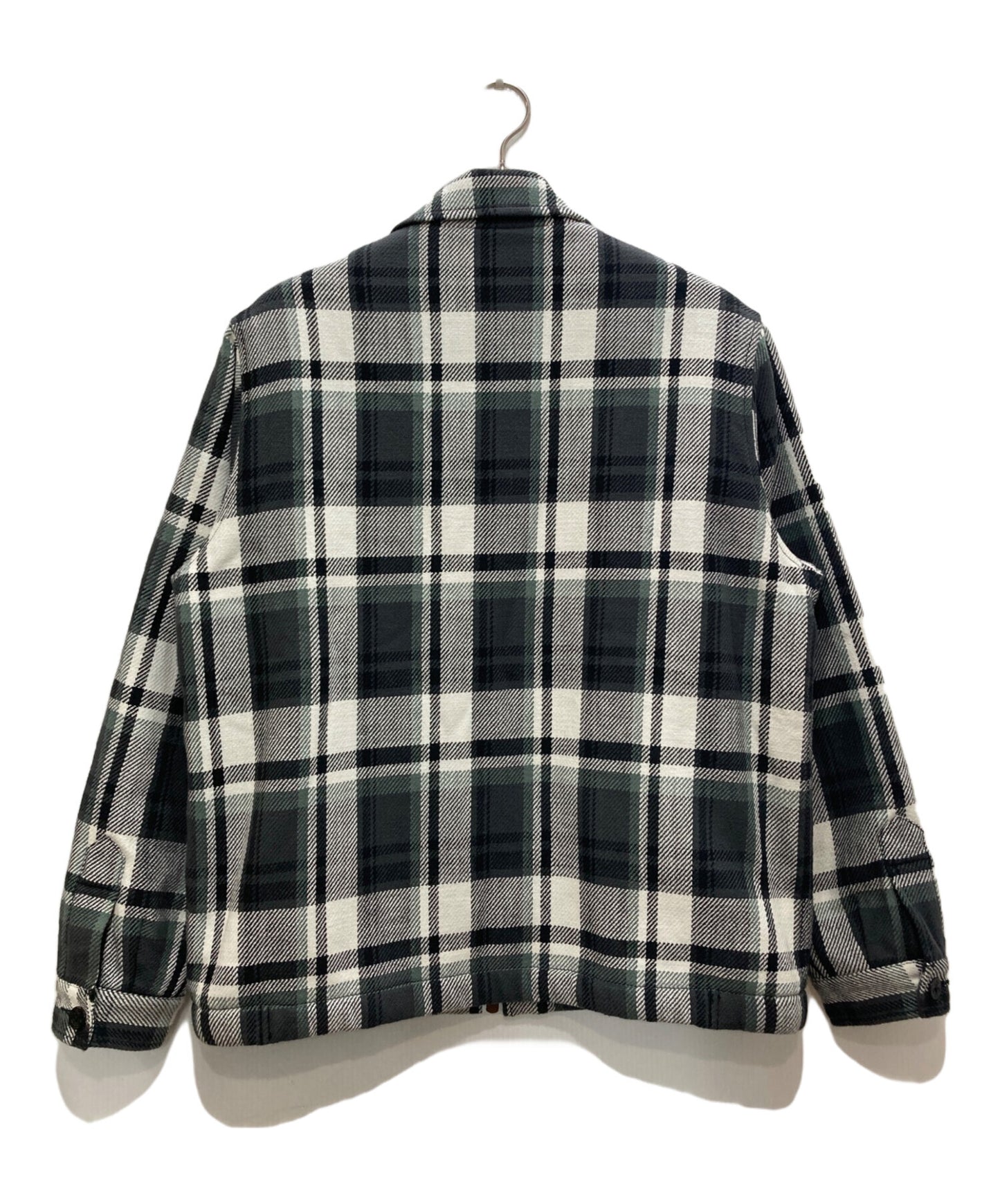 [Pre-owned] A BATHING APE BAPE CHECK CPO JACKET 001LJJ801010M