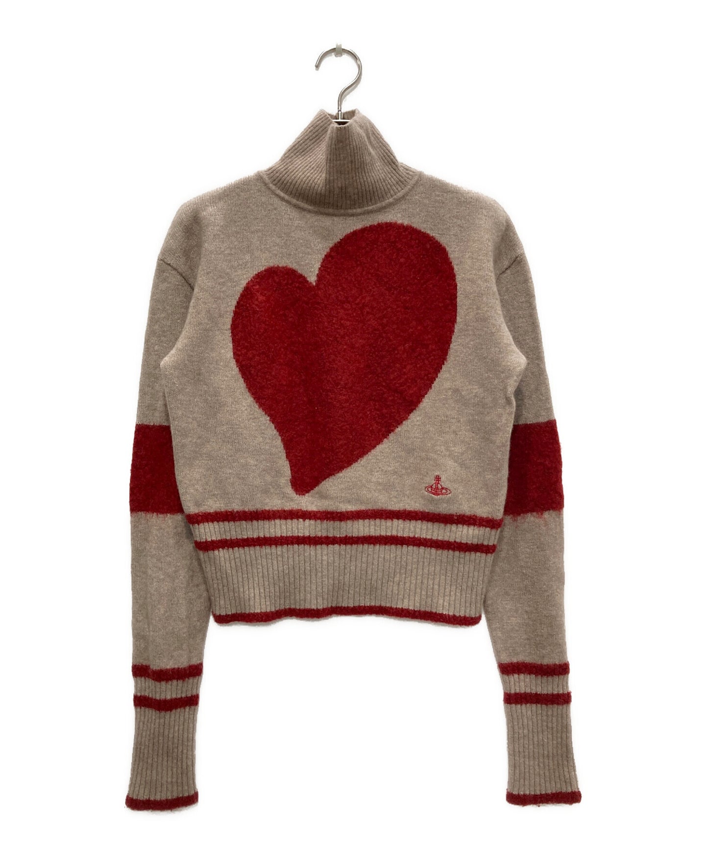 [Pre-owned] Vivienne Westwood RED LABEL Heart Design Knit 17-12-132021