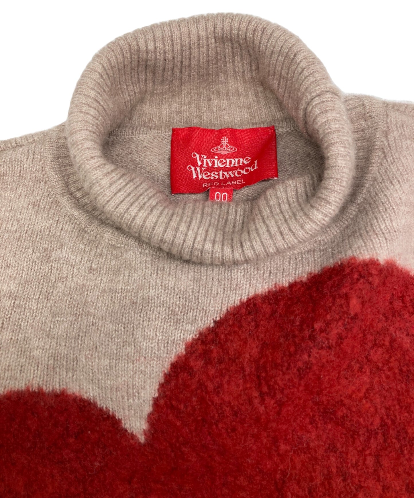 [Pre-owned] Vivienne Westwood RED LABEL Heart Design Knit 17-12-132021