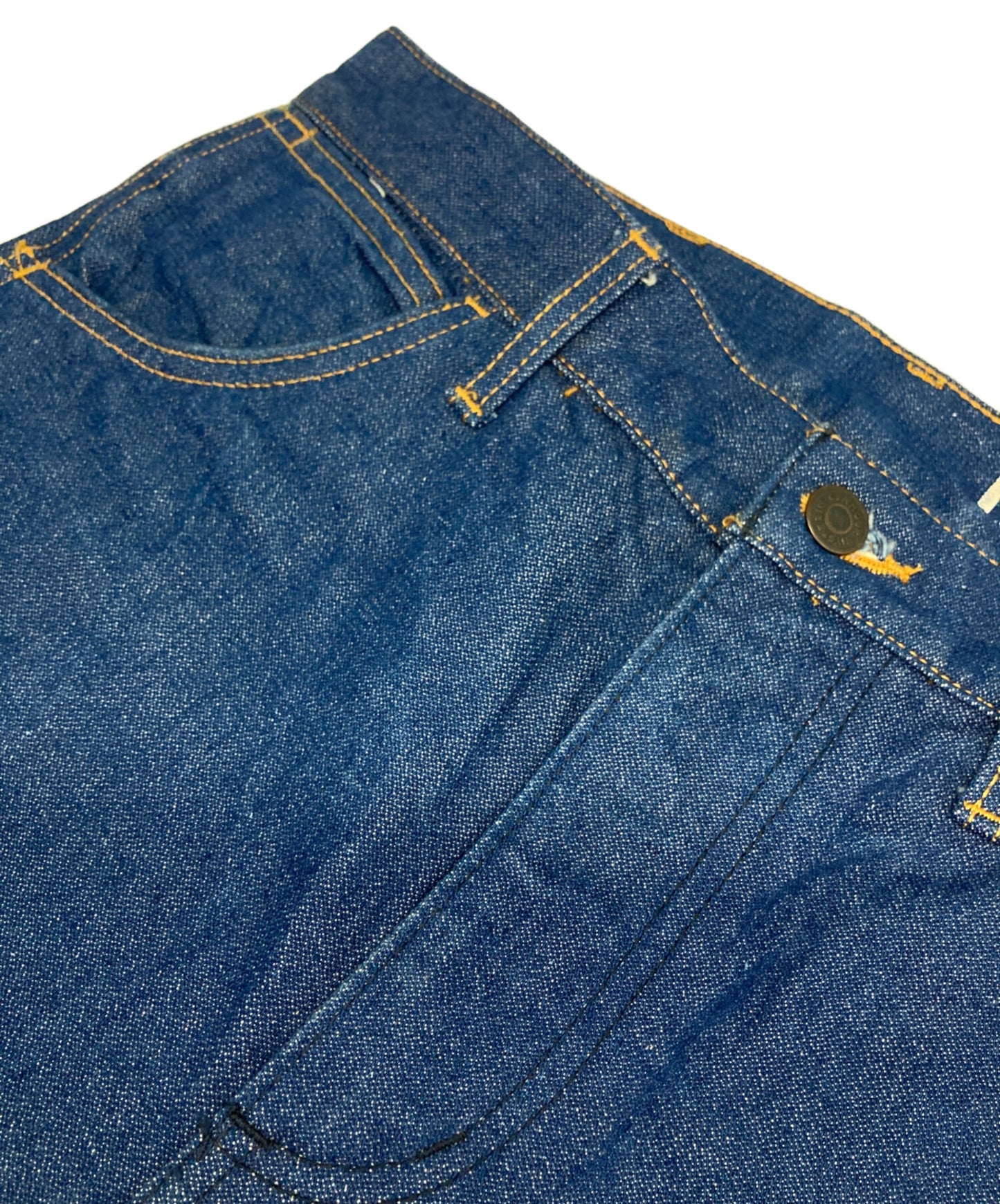 [Pre-owned] Hysteric Glamour Broken Denim Flared Pants 02221AP01