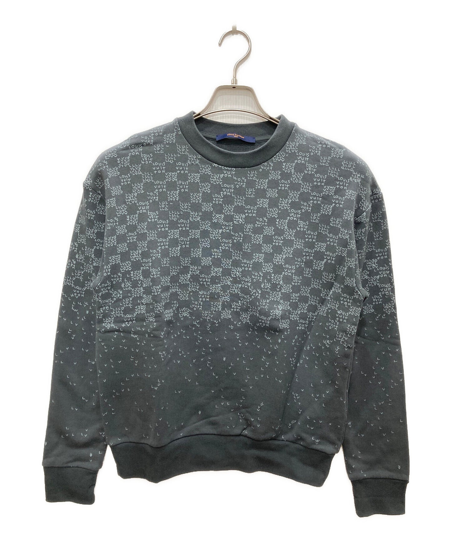 [Pre-owned] LOUIS VUITTON Damier Logo Sweatshirt RM222M IHN HNY11W