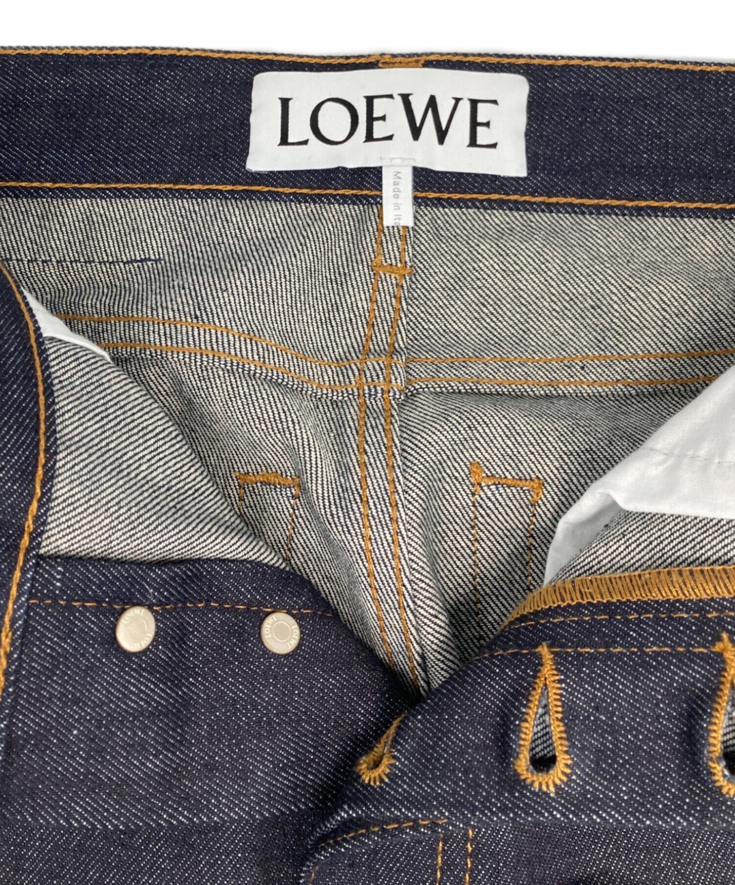 [Pre-owned] LOEWE BOOTLEG JEANS DENIM / Denim Pants H526Y11W40