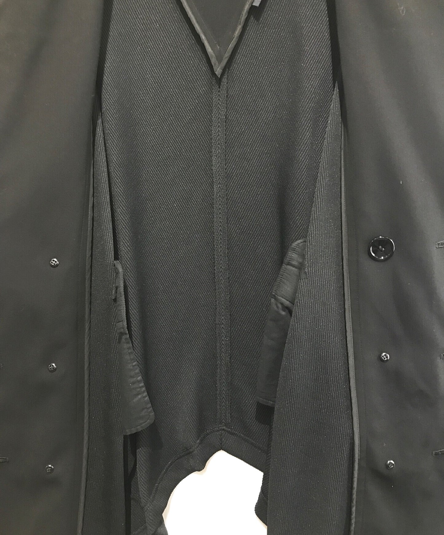 [Pre-owned] LIMI feu Switched Gabardine Cape LV-J11-100