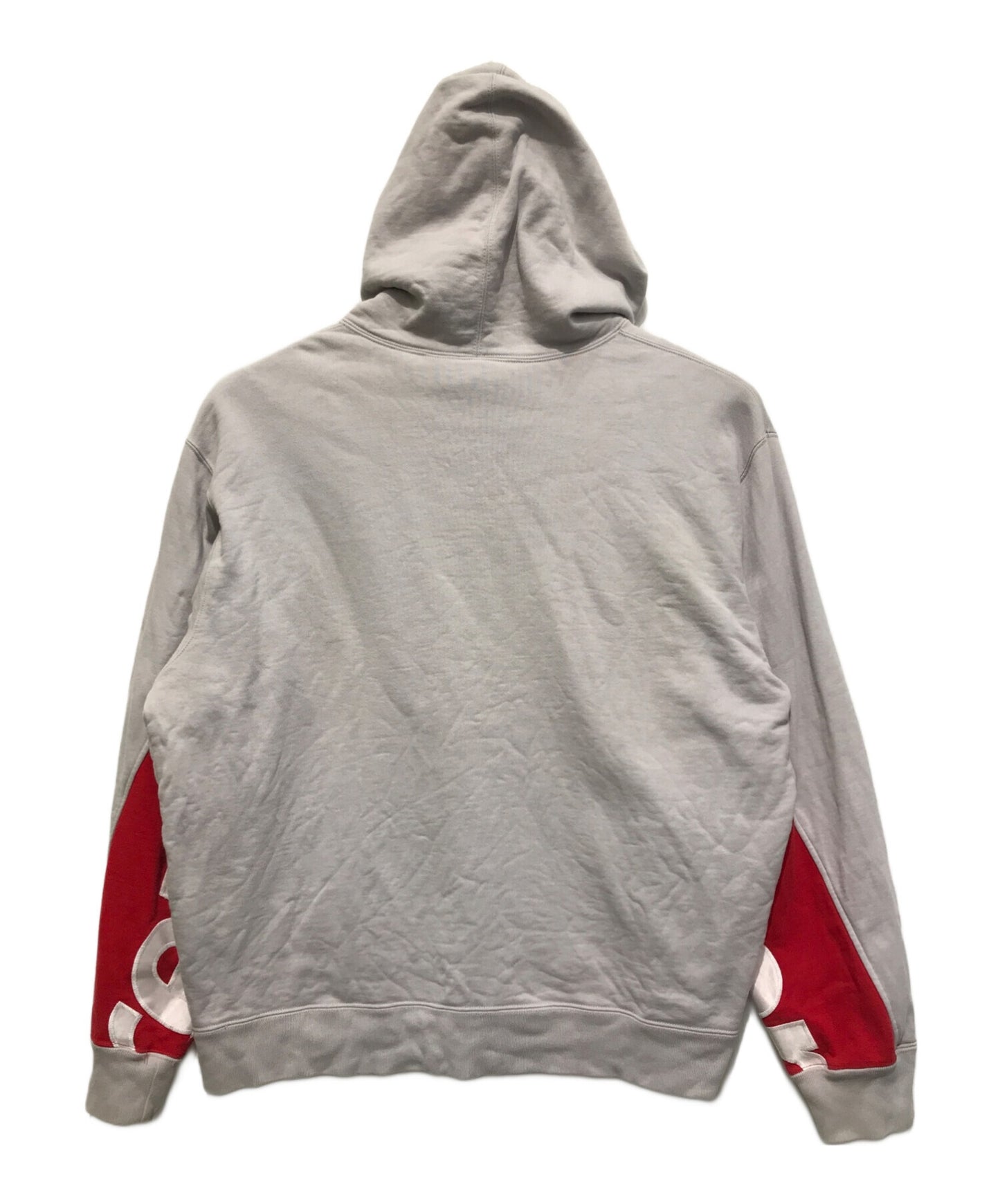 [Pre-owned] SUPREME Cropped Panels Hooded Sweatshirt / Hoodie