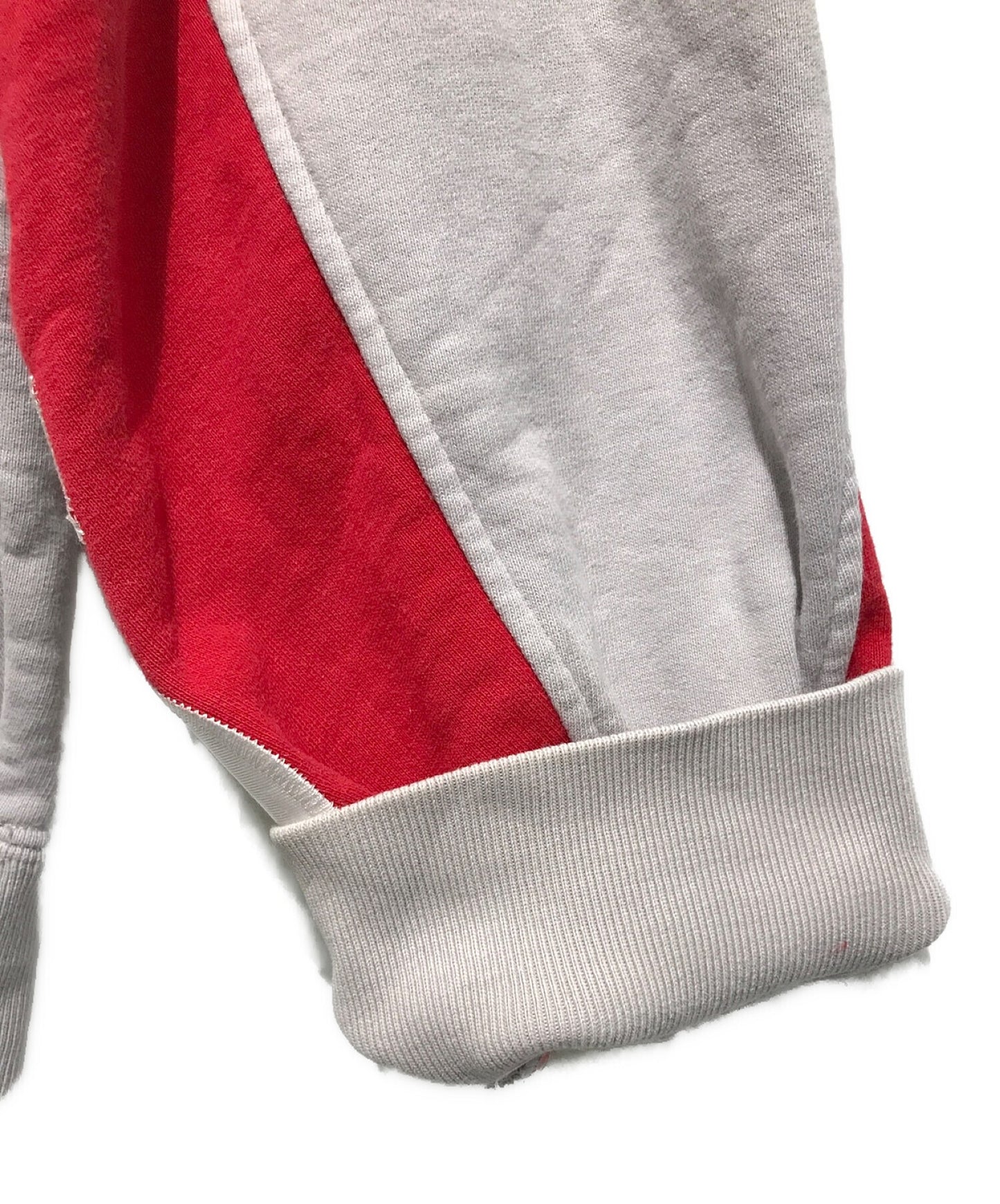 [Pre-owned] SUPREME Cropped Panels Hooded Sweatshirt / Hoodie