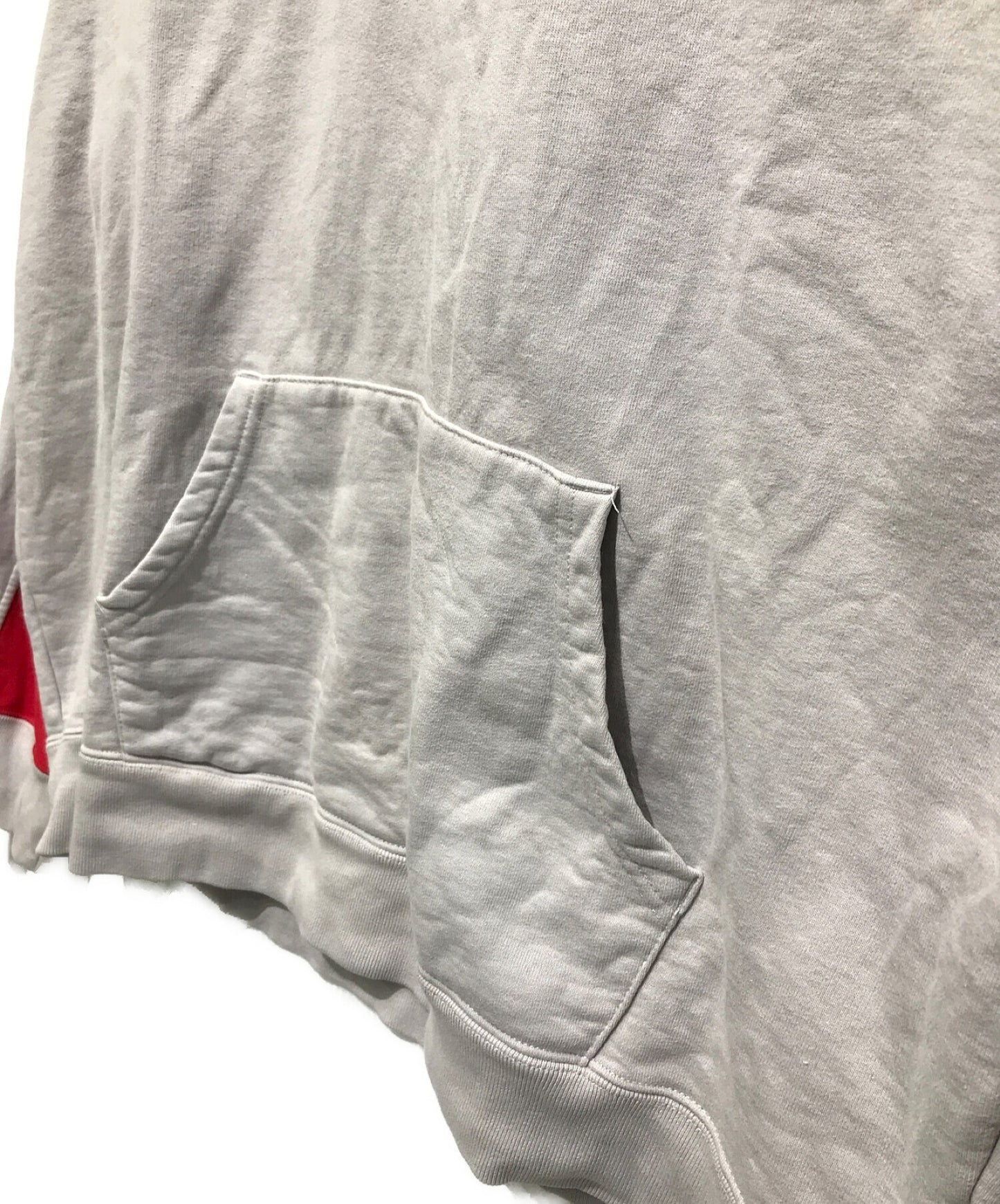[Pre-owned] SUPREME Cropped Panels Hooded Sweatshirt / Hoodie