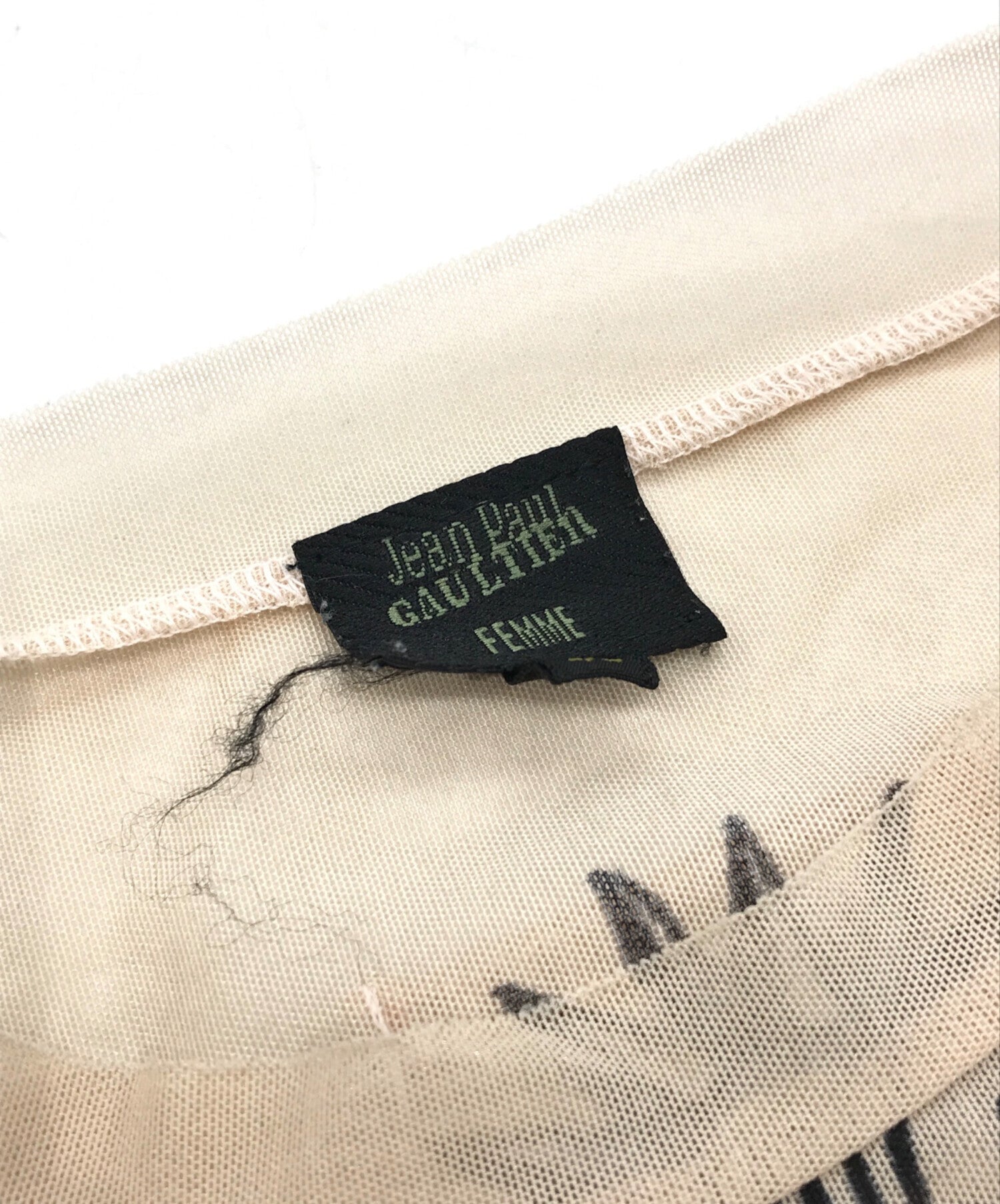 Pre-owned] Jean Paul Gaultier FEMME Dragon & Tattoo Power Net