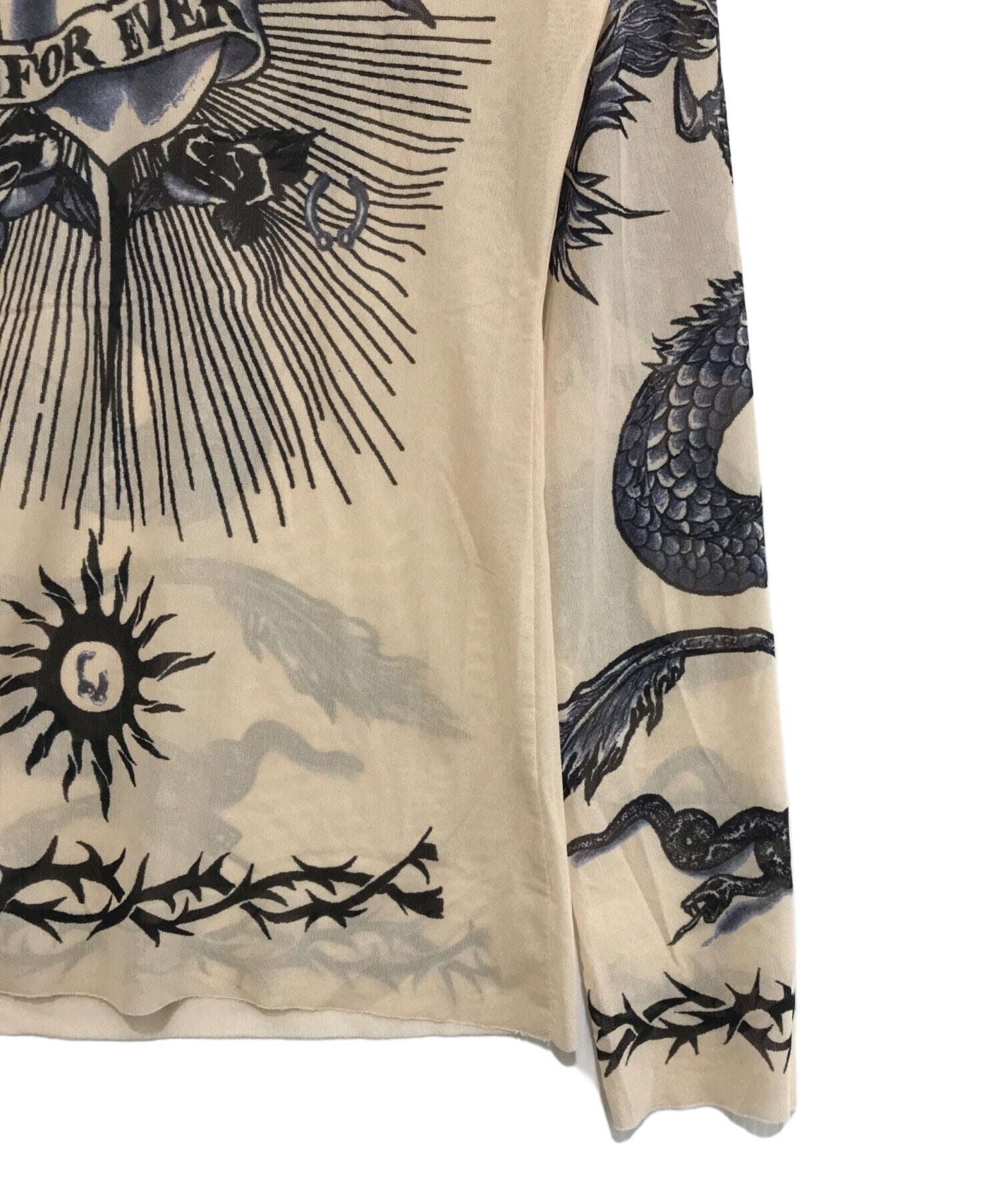 Jean Paul Gaultier Power Net Cut Sew