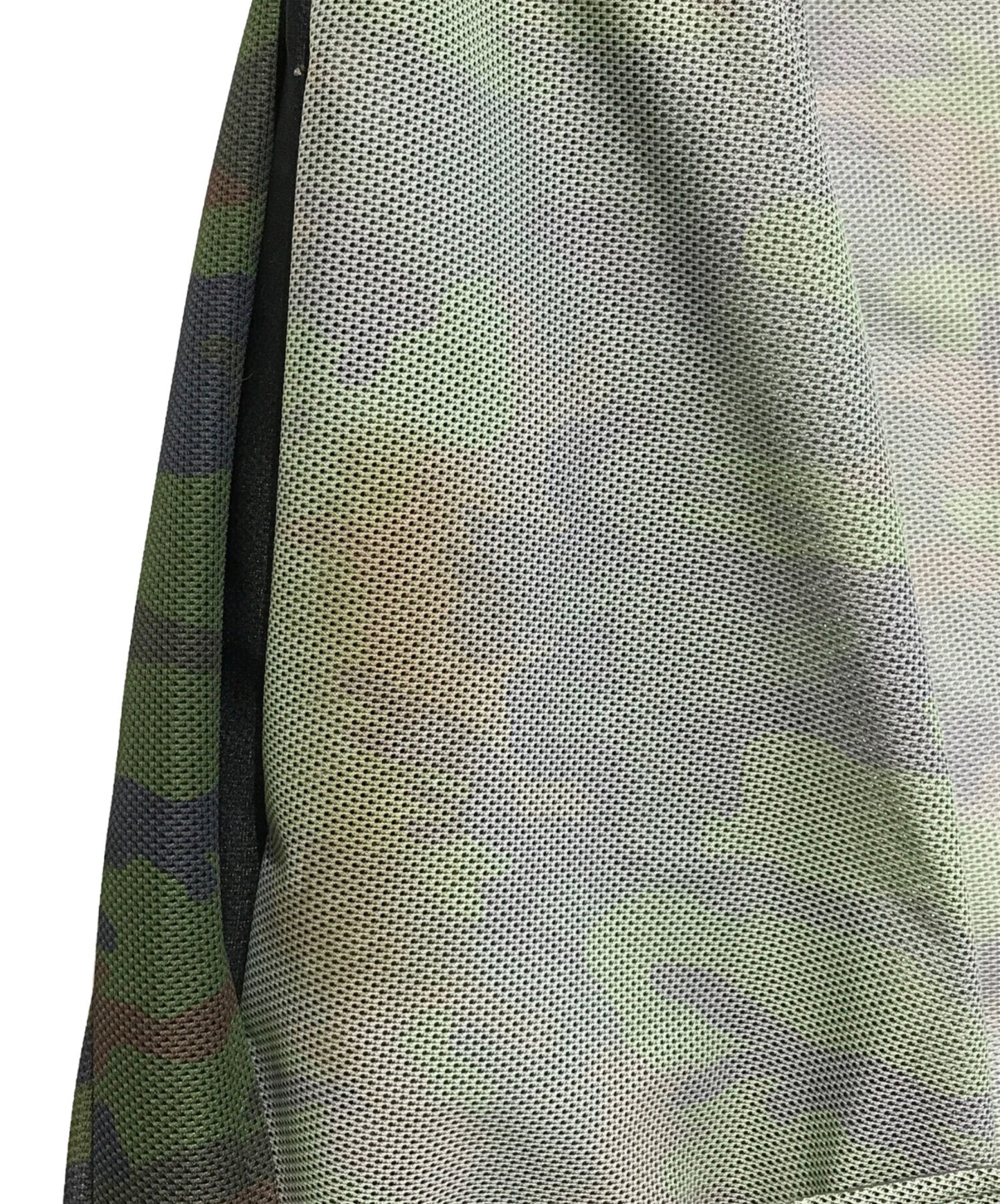 [Pre-owned] COMME des GARCONS Camouflage Mesh Stencil Collar Coat S10104