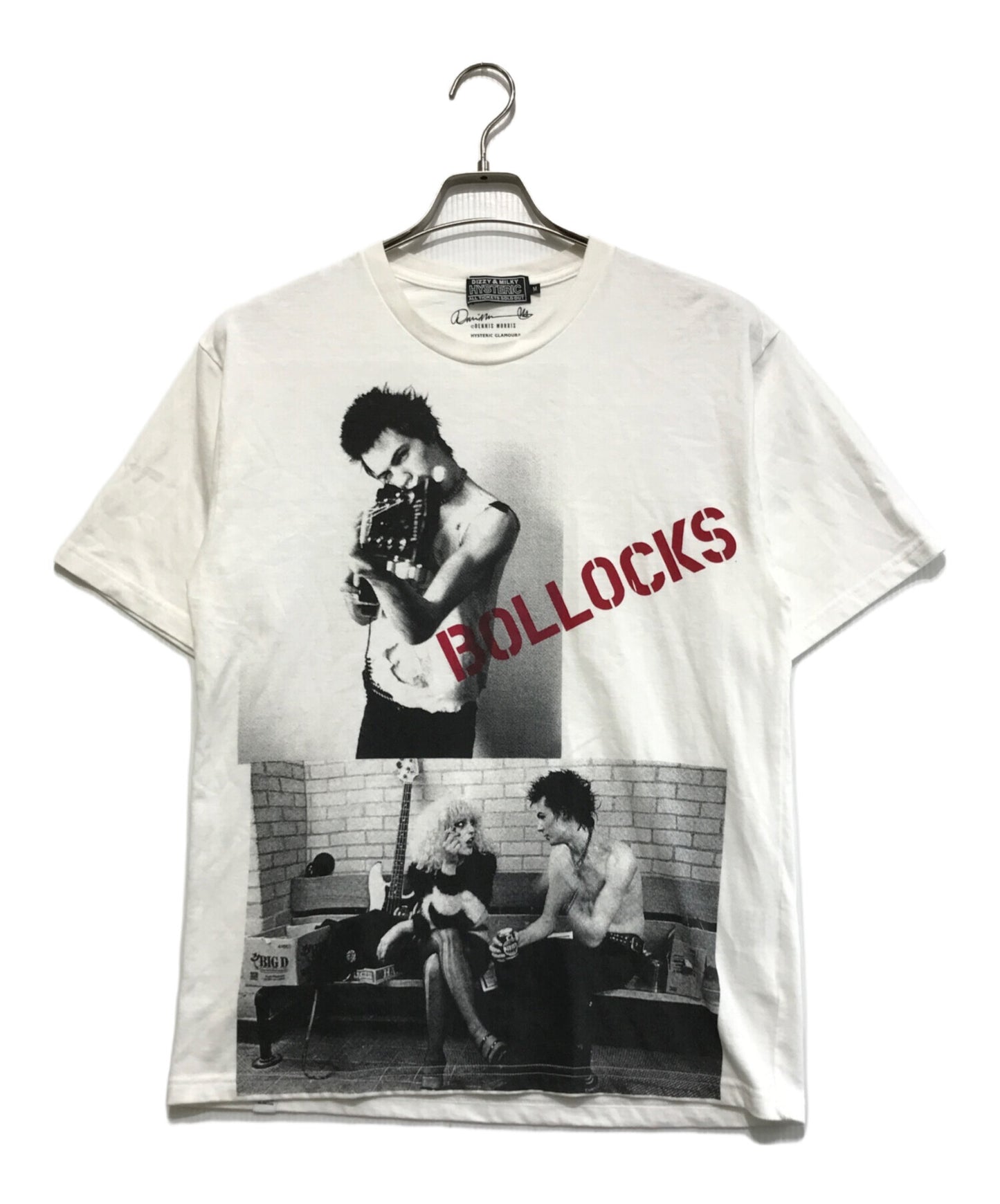 [Pre-owned] Hysteric Glamour DENNIS MORRIS/SID AND NANCY T-shirt / Short Sleeve T-shirt / Crew Neck T-shirt / Print T-shirt 02241CT24
