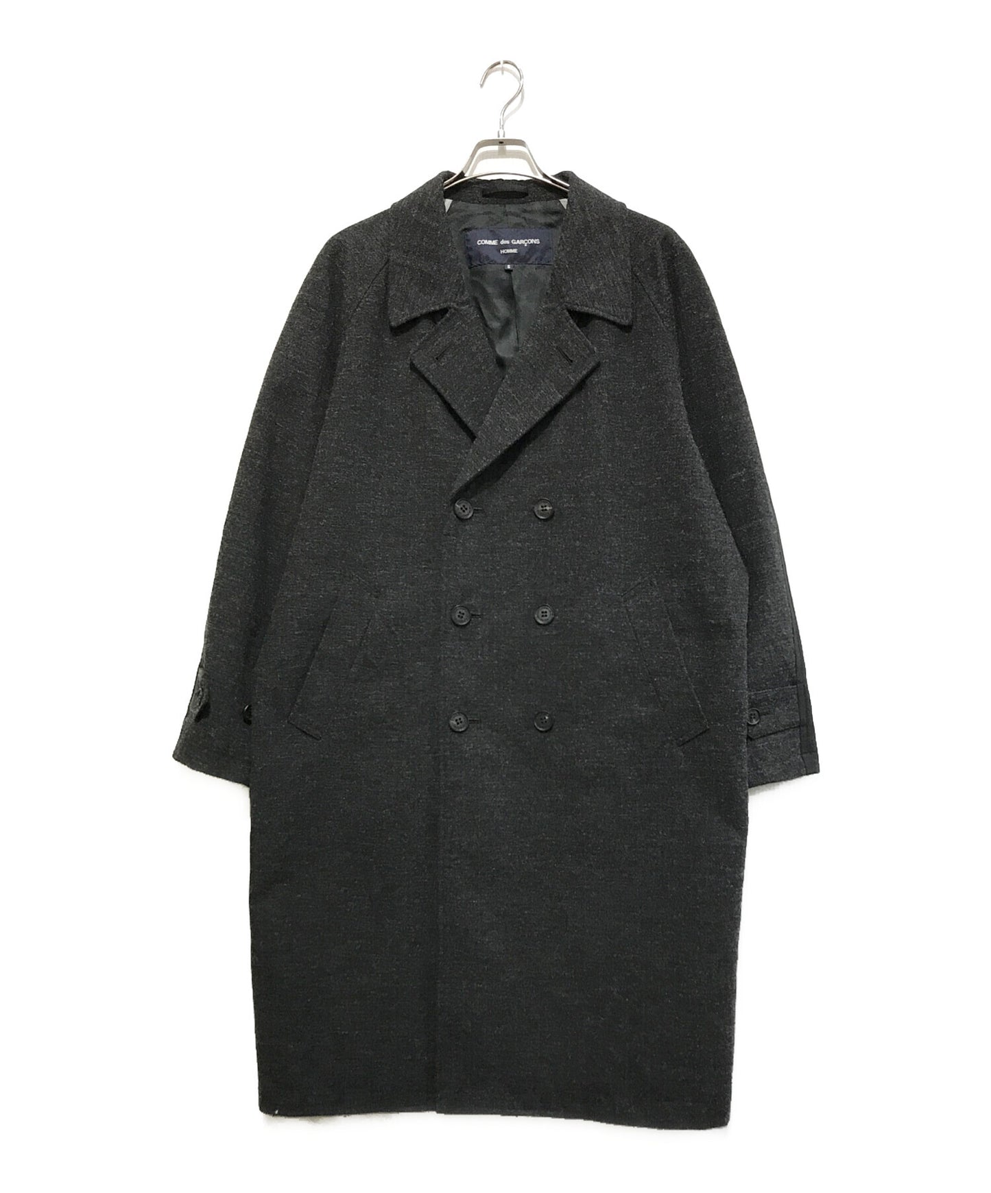[Pre-owned] COMME des GARCONS HOMME 23AW Wool Henri Bone Coat/Double Coat HL-C004