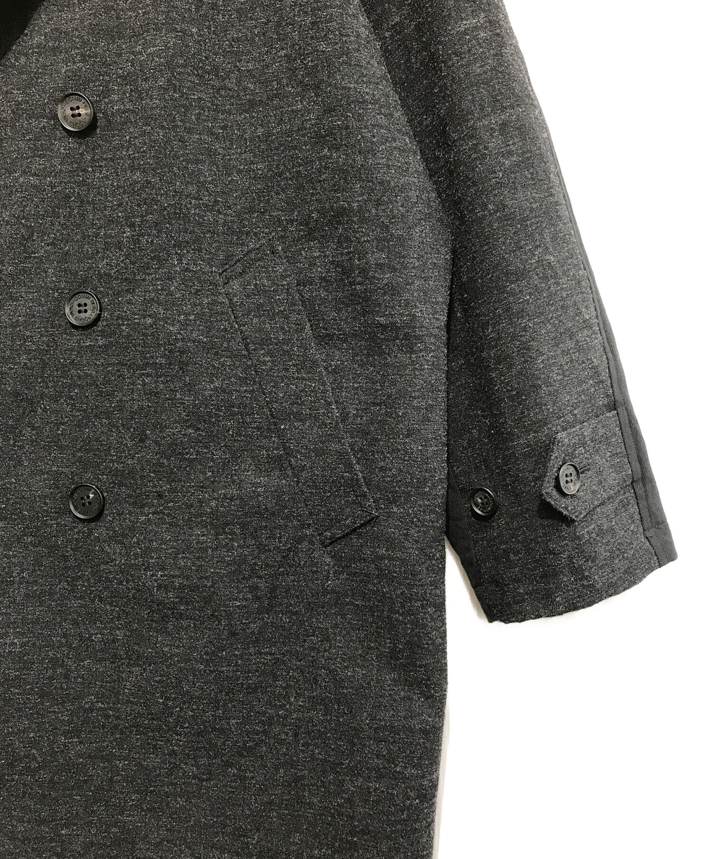 [Pre-owned] COMME des GARCONS HOMME 23AW Wool Henri Bone Coat/Double Coat HL-C004