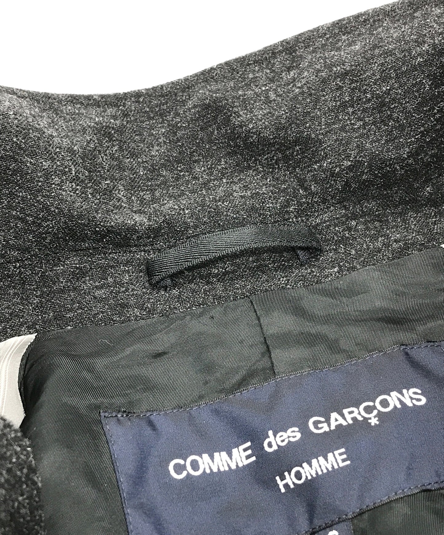 [Pre-owned] COMME des GARCONS HOMME 23AW Wool Henri Bone Coat/Double Coat HL-C004