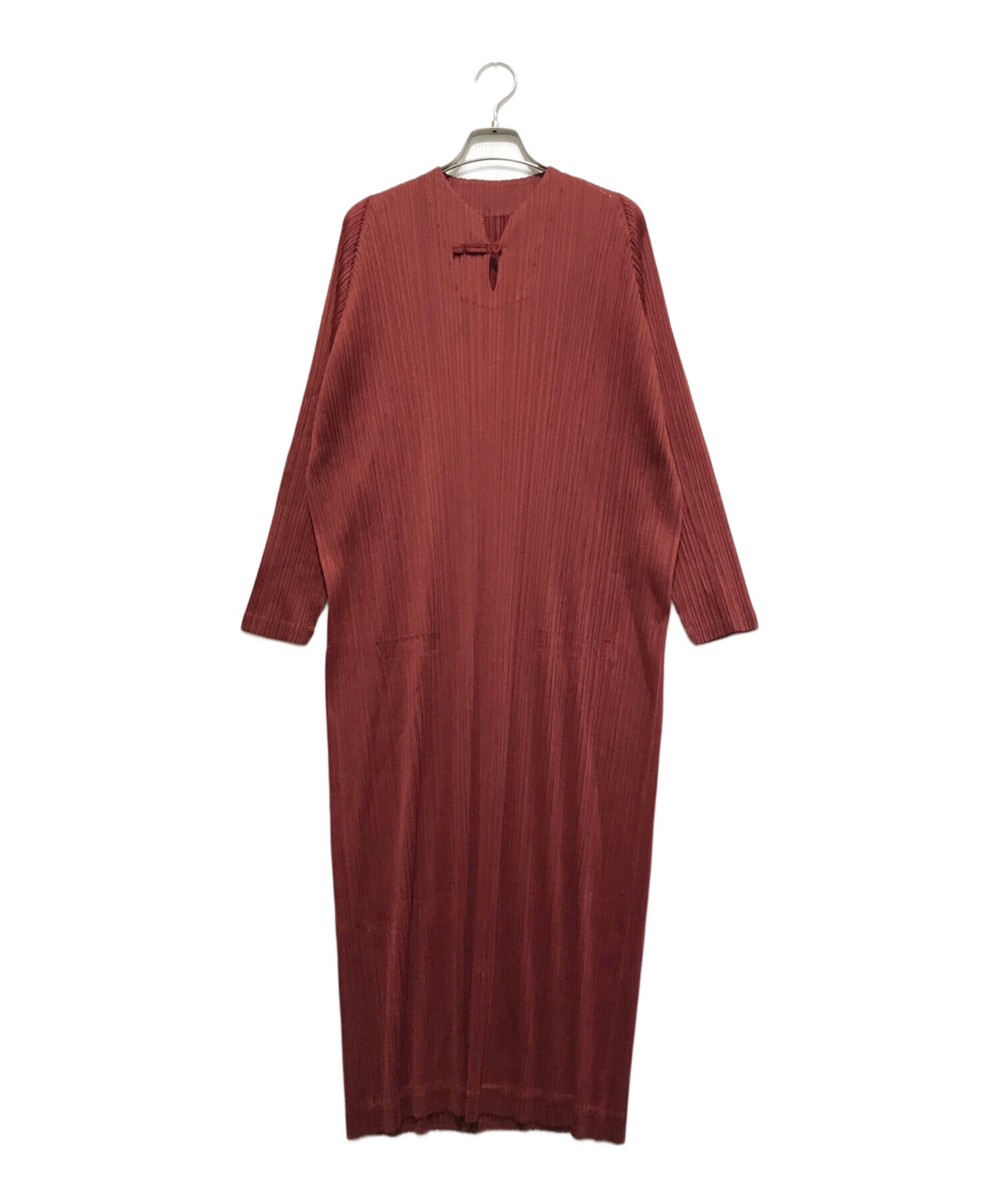 [Pre-owned] PLEATS PLEASE Long-sleeved pleated dress PP13-JH146