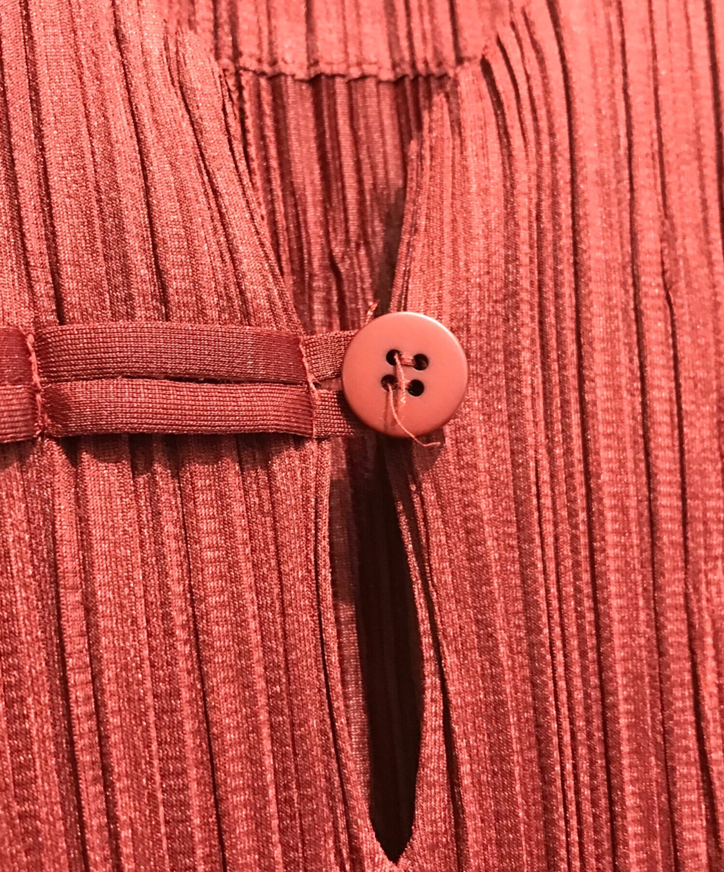 [Pre-owned] PLEATS PLEASE Long-sleeved pleated dress PP13-JH146