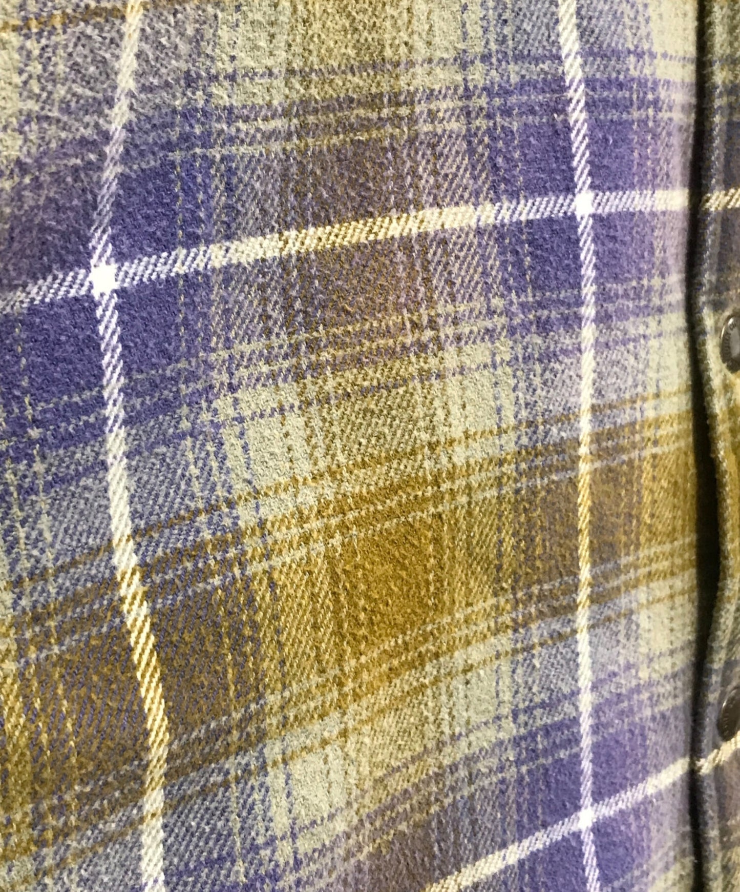 [Pre-owned] SUPREME 22AW shearling lined flannel shirt