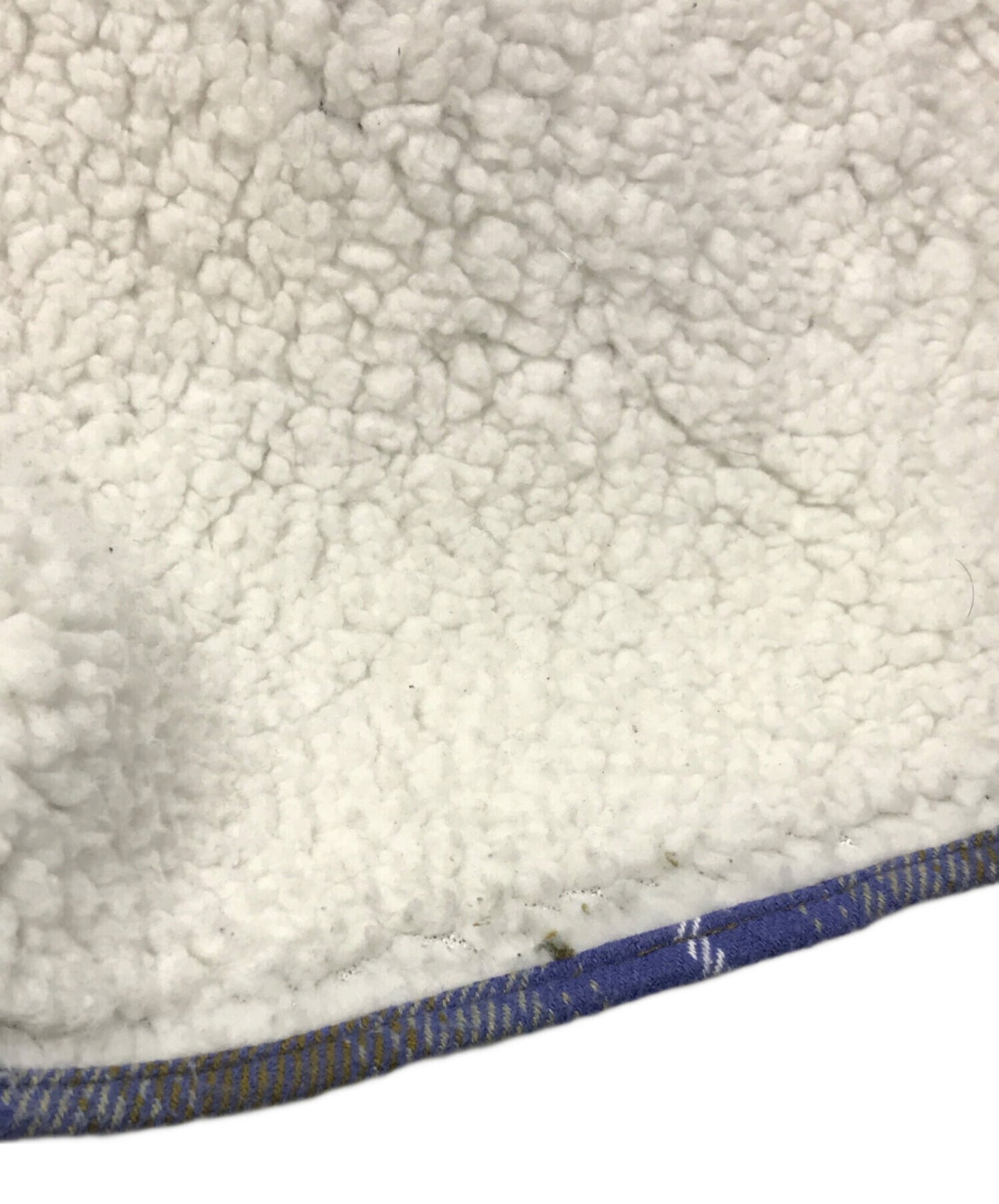 [Pre-owned] SUPREME 22AW shearling lined flannel shirt