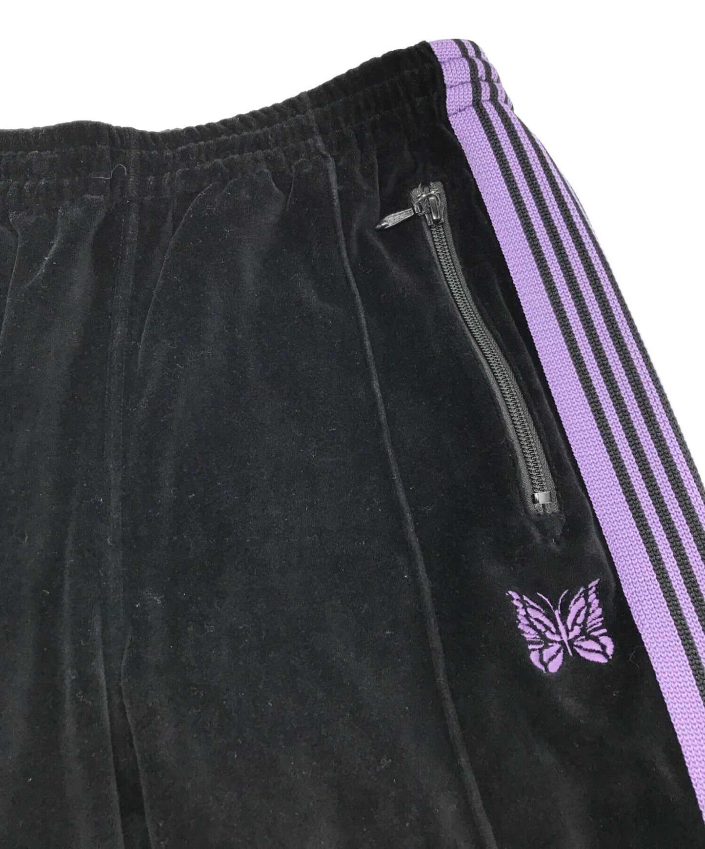 [Pre-owned] Needles Track Pant C/PE Velour / Jersey KP227.