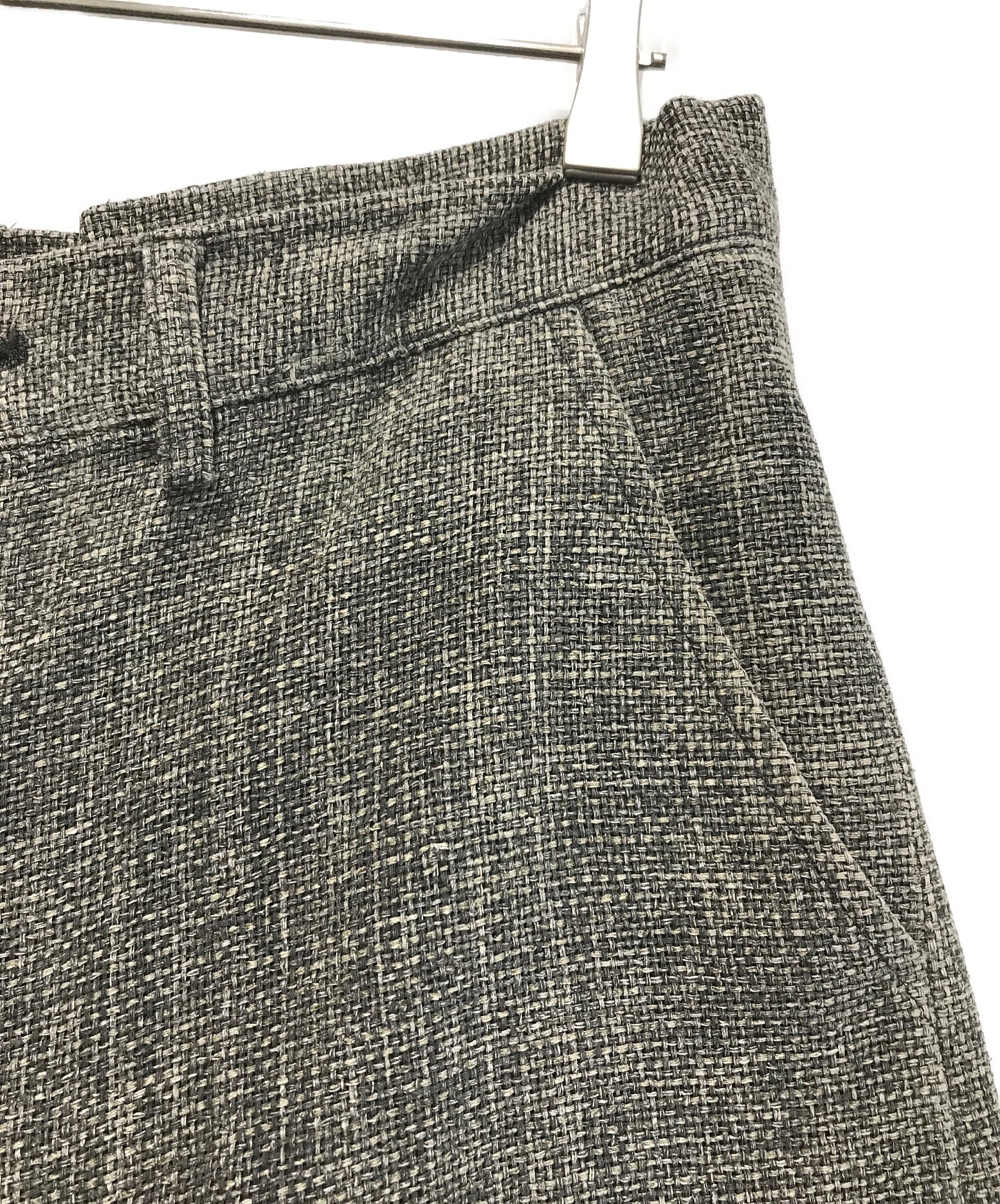 [Pre-owned] Y's Silk Check Pants/Design Pants/Pants YQ-P10-406