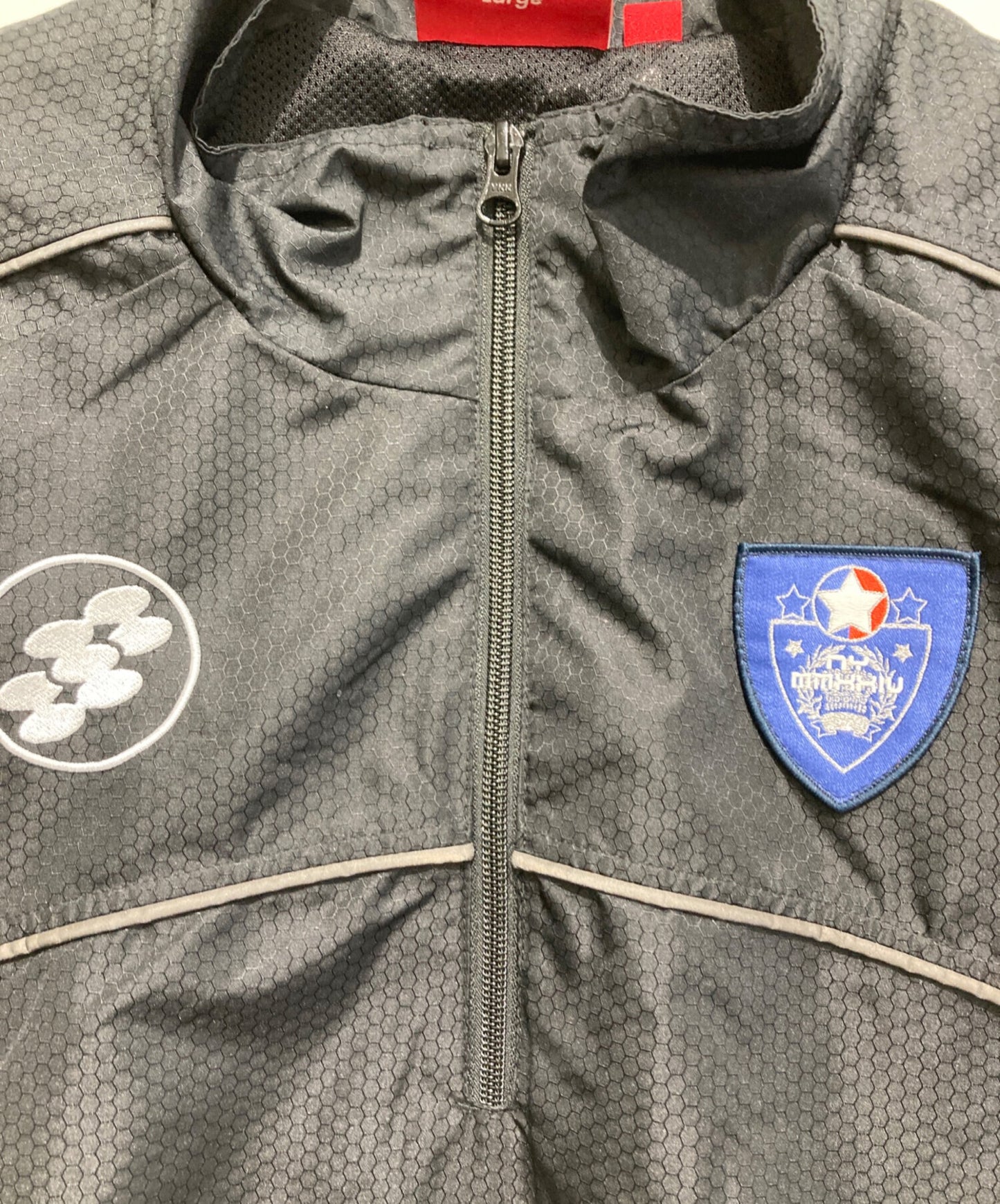 [Pre-owned] SUPREME Reflective Piping Pullover Jacket