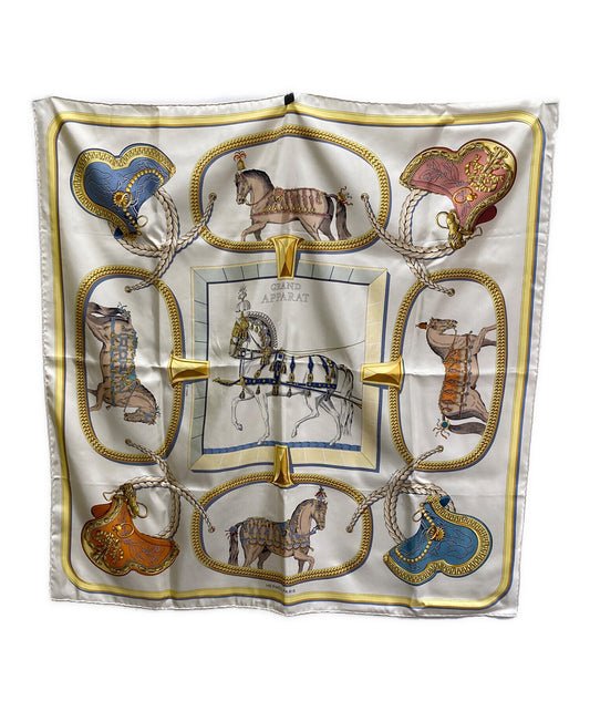 [Pre-owned] HERMES Carré 90 GRAND APPARAT/Horse in full dress 001364S