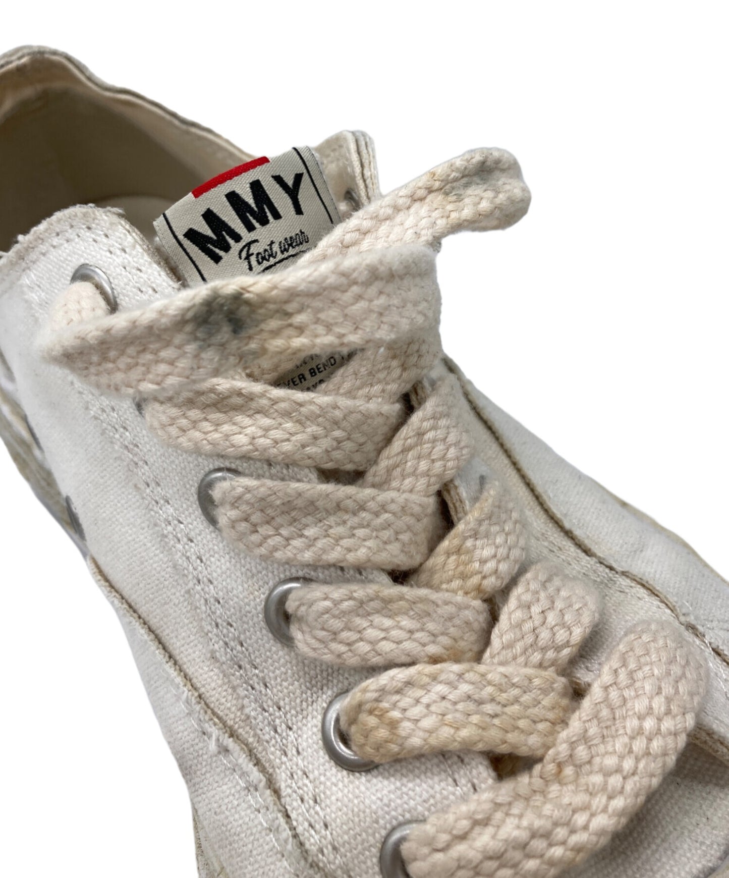 [Pre-owned] Maison MIHARA YASUHIRO PETERSON23 OG Dyed Sole Canvas Low-top Sneaker A13FW713