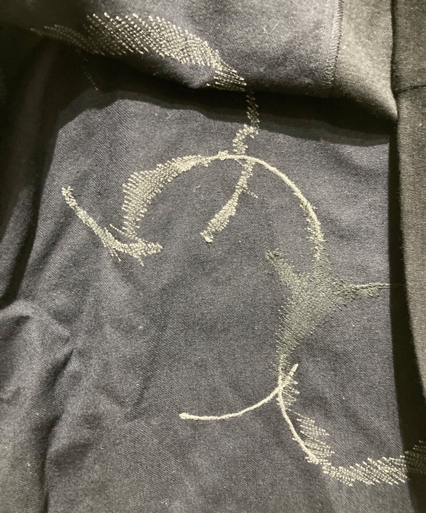 [Pre-owned] Y's Wool Embroidery Dress YK-D20-123