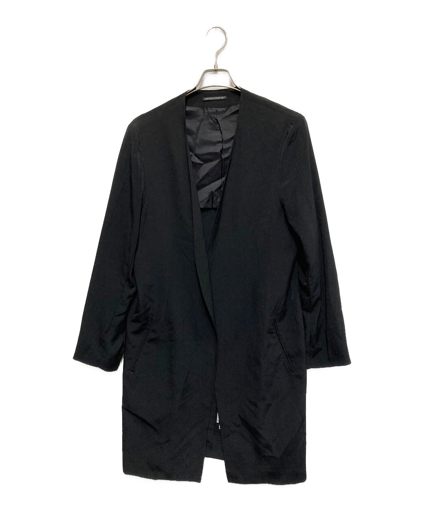 [Pre-owned] Yohji Yamamoto pour homme 24SS Collarless JKT / Collarless Jacket / Jackets / Outerwear HS-J10-500