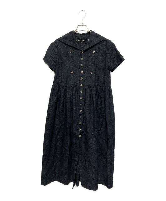 [Pre-owned] tricot COMME des GARCONS Short-sleeved dress/embroidered dress/dress TE-O008