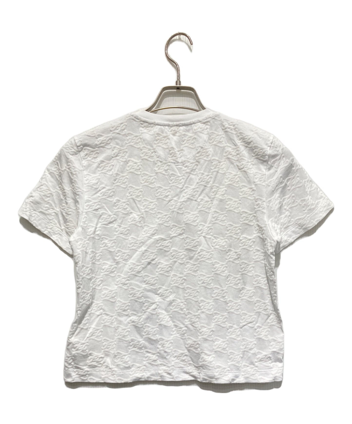 [Pre-owned] FENDI Embossed Logo T-Shirt FS7389 AHLU