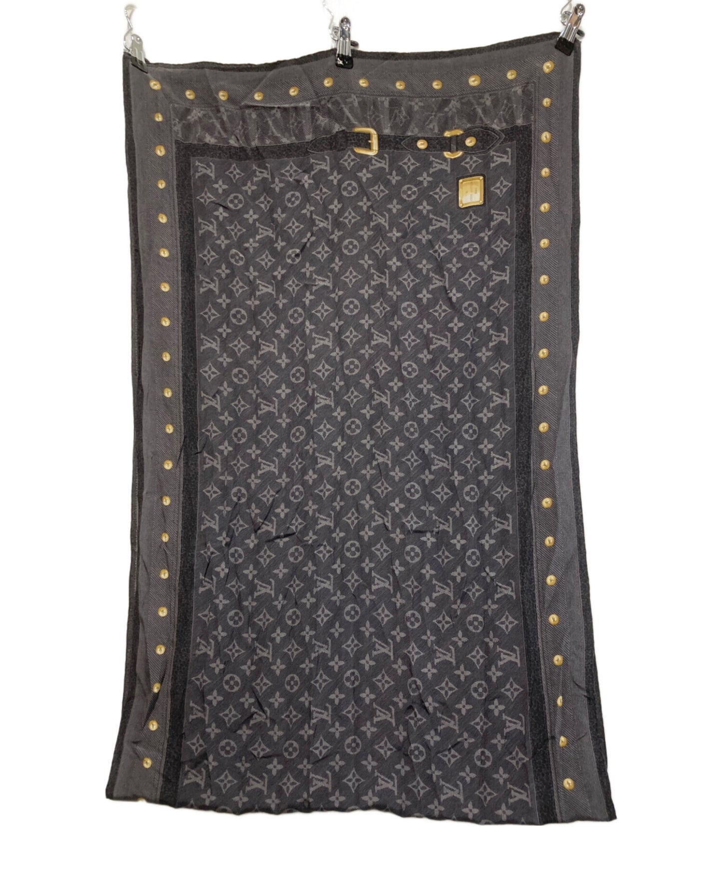 [Pre-owned] LOUIS VUITTON silk scarf 400505