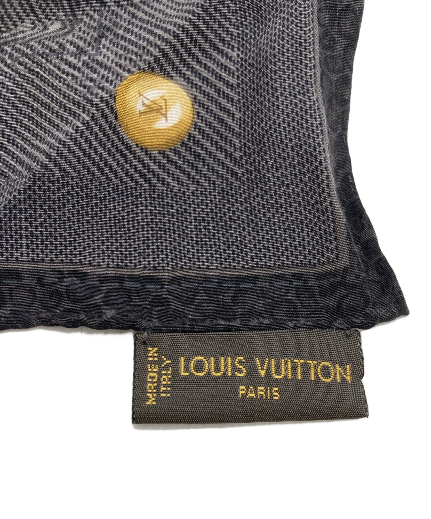 [Pre-owned] LOUIS VUITTON silk scarf 400505