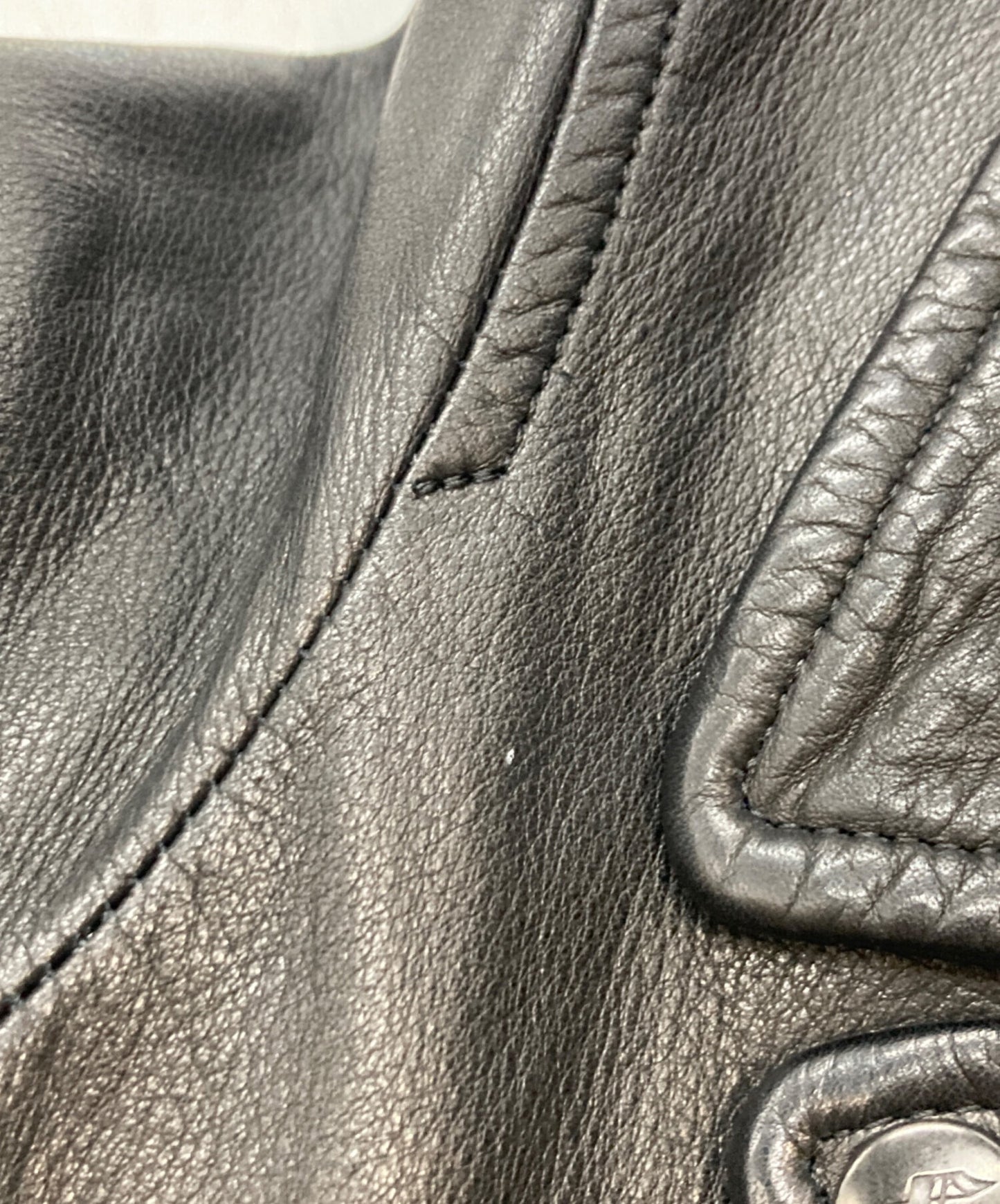 [Pre-owned] LIMI feu Cow Leather Jacket/LIMI feu LK-J26-700