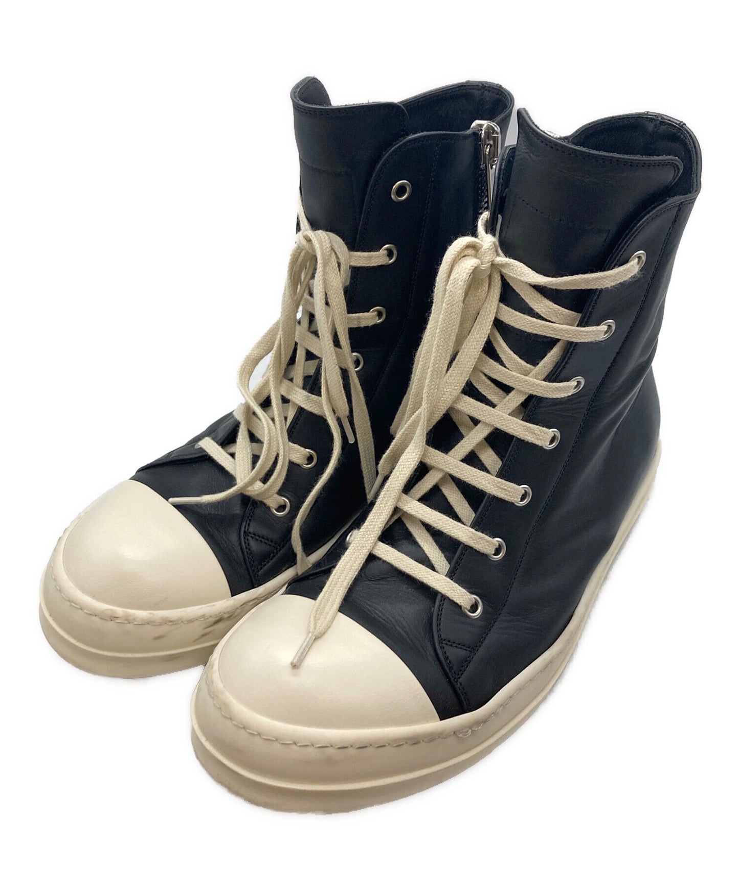 [Pre-owned] RICK OWENS RAMONES SNEAKERS/RICK OWENS RU02C7890 LPO