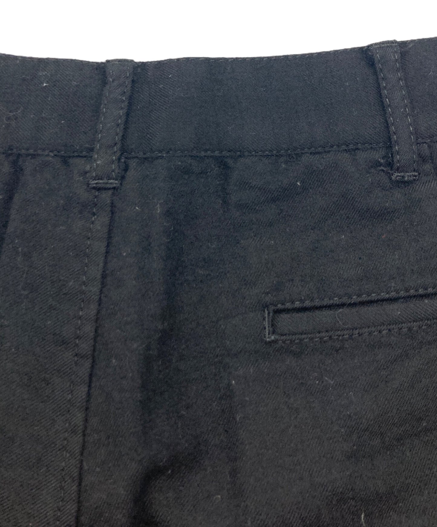 [Pre-owned] COMME des GARCONS HOMME Wool Random Zip Pants / COMME des GARCONS HOMME HP-P030