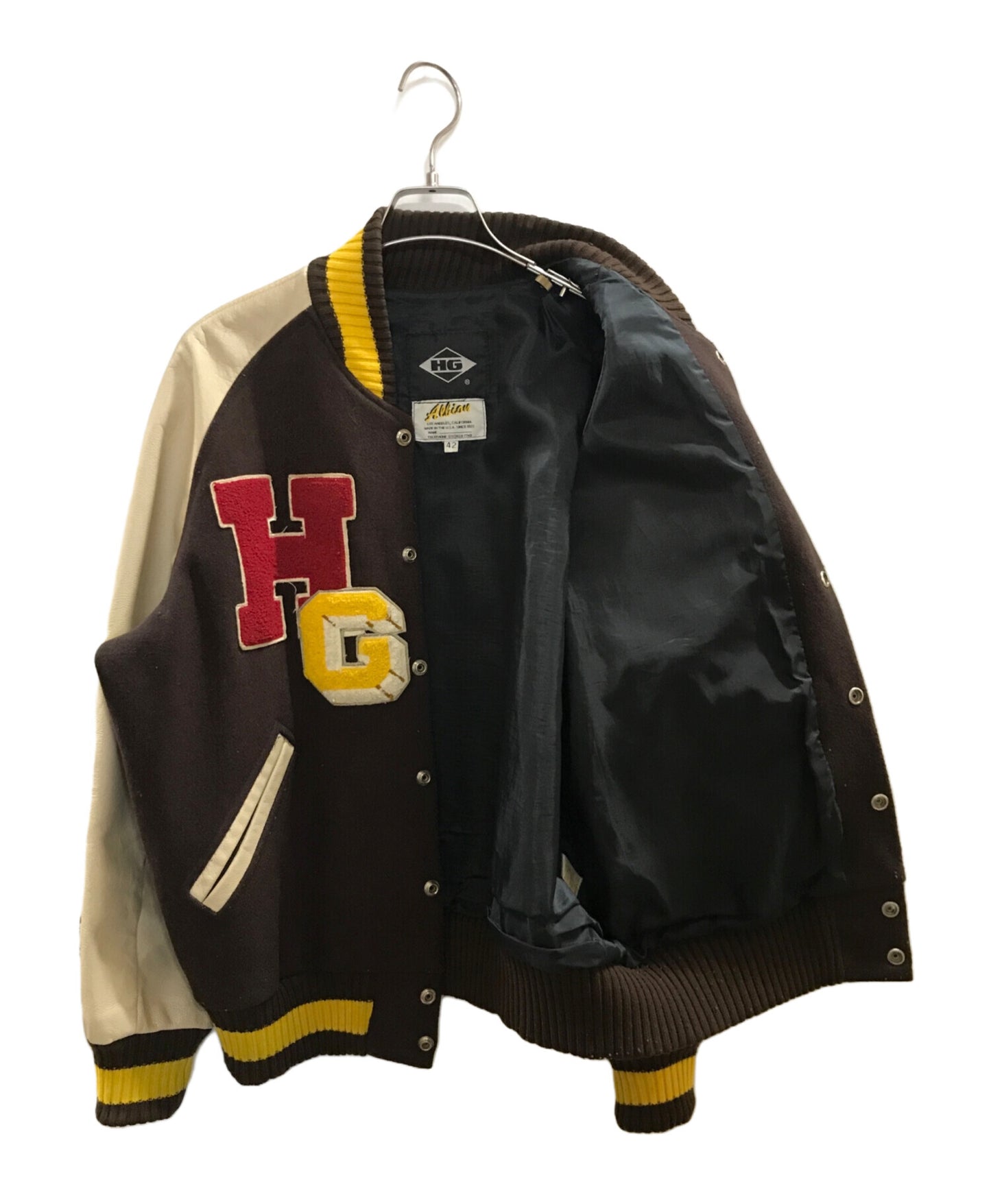 [Pre-owned] Hysteric Glamour TO MAKE U FUCT UP stadium jacket 4AB-0781