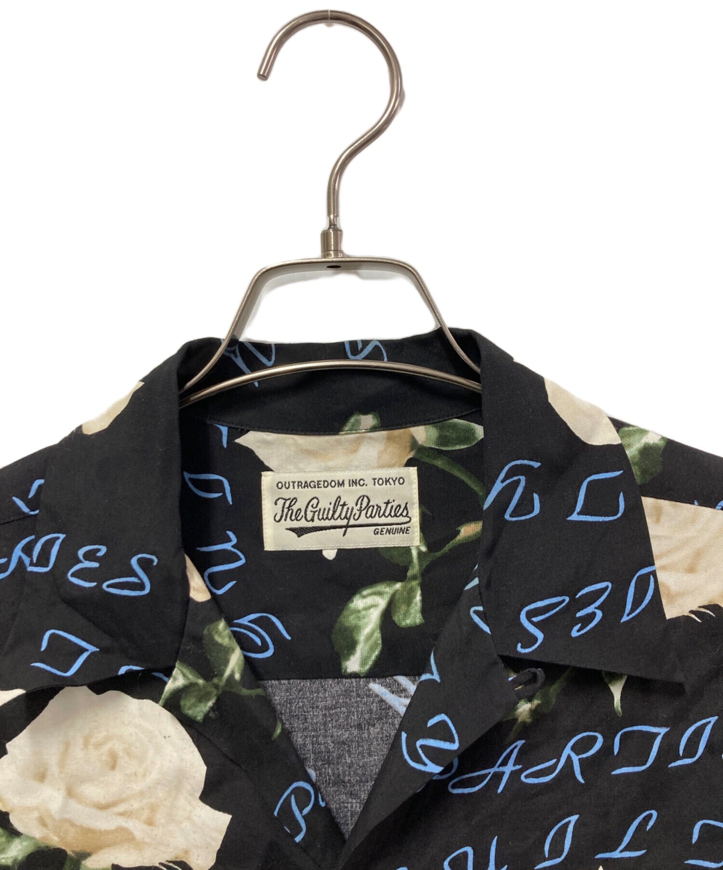 [Pre-owned] WACKO MARIA Rose Aloha Shirt 21SS HAWAIIAN SHIRT S/S TYPE-3